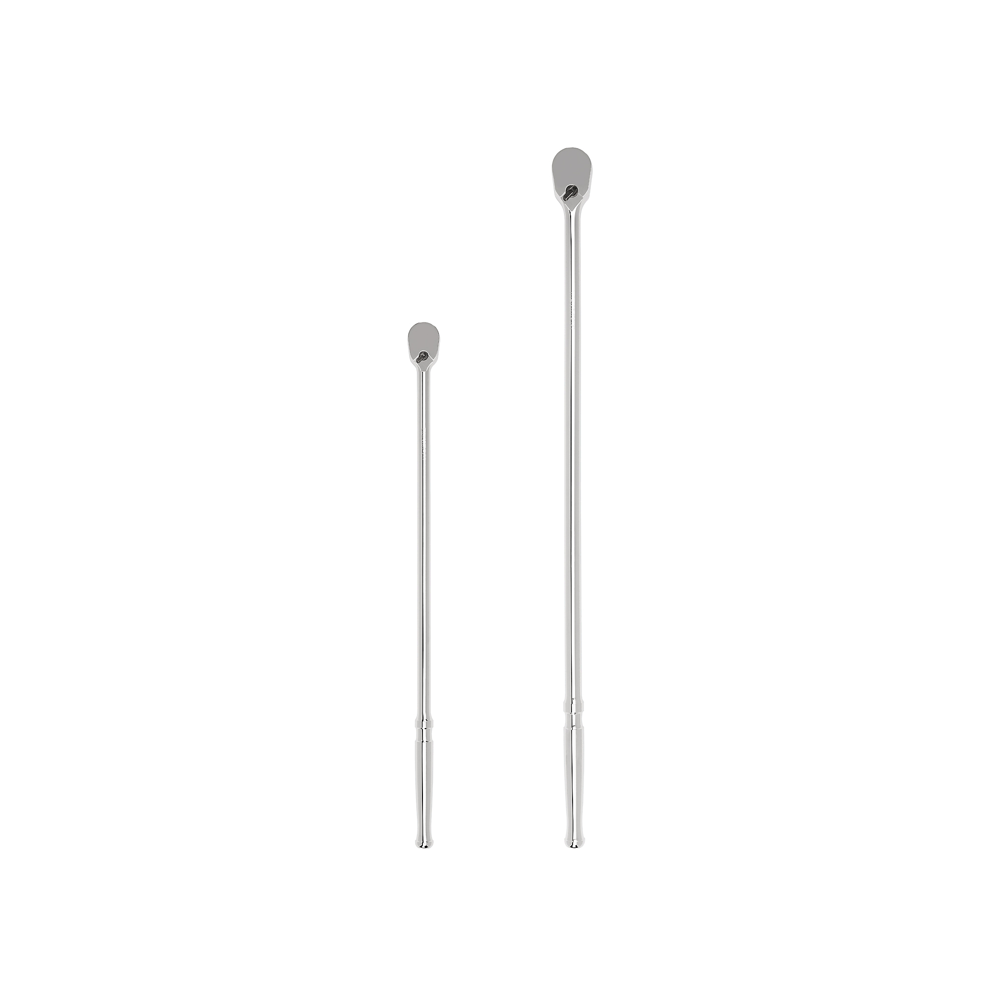 TEKTON 3/8, 1/2 Inch Drive Non-Quick-Release Extra-Long Ratchet Set, 2-Piece (18, 24 in.) | SRH99005