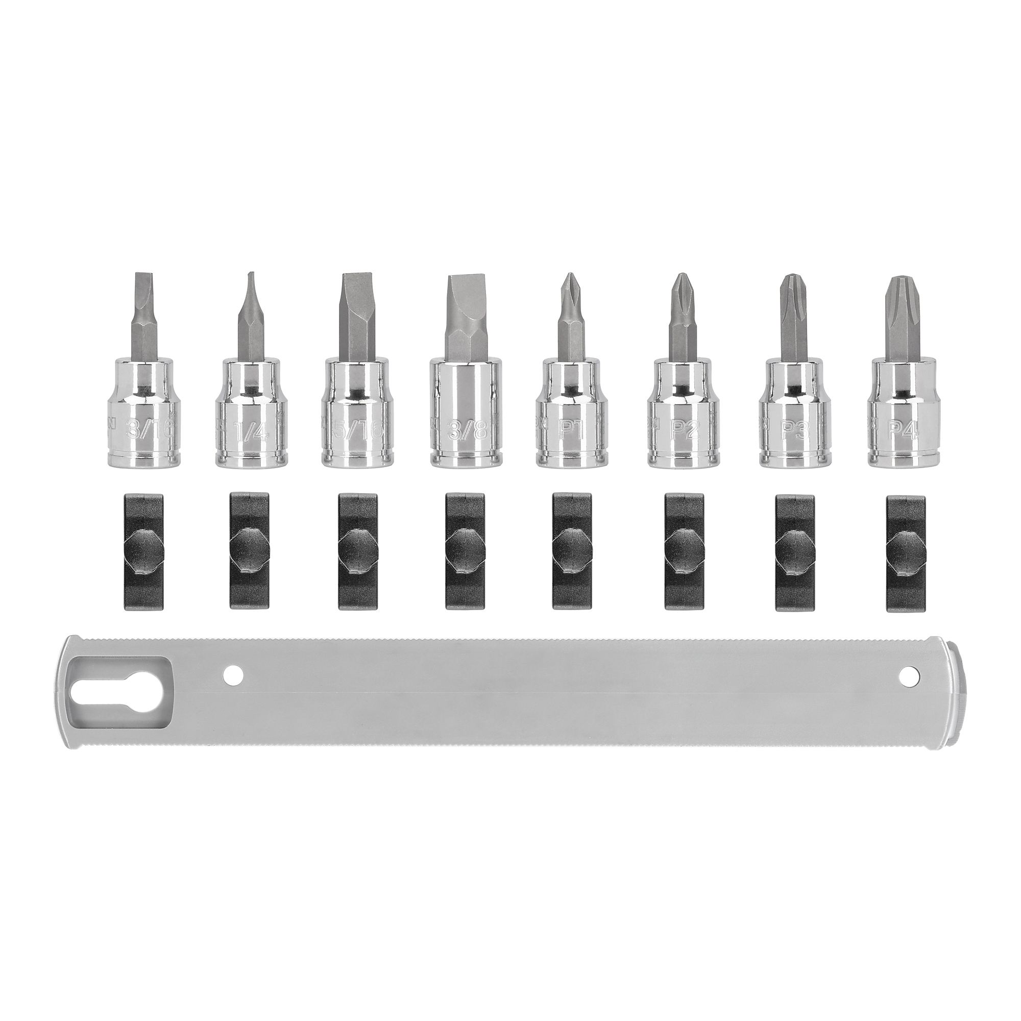 TEKTON 3/8 Inch Drive #3 Phillips Bit Socket – S2 Steel, Permanent Press-Fit Design, Corrosion Resistant