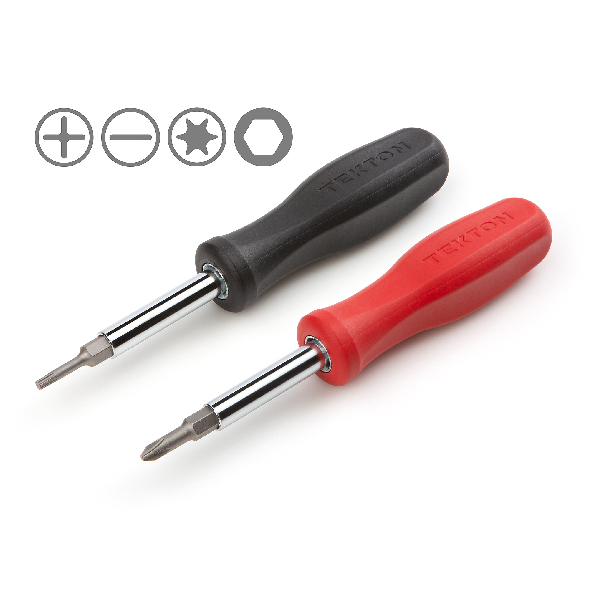TEKTON 6-in-1 Driver Set, 2-Piece (#1-#2, 3/16-1/4 in., T10-T25 ) | DMS91001