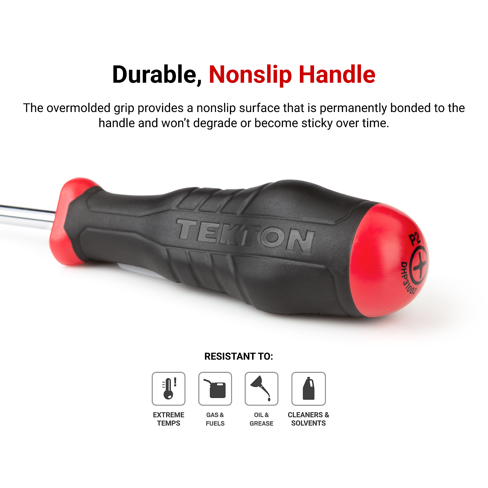 Tekton, 6pc Long High-Torque Screwdriver Set, Model# DRV43017