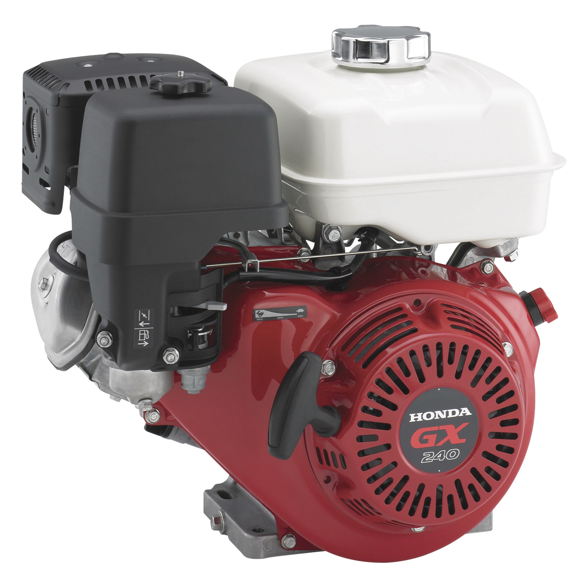 Honda Horizontal OHV Engine 270cc, GX 240 Series, 1in. x 3 31/64in ...