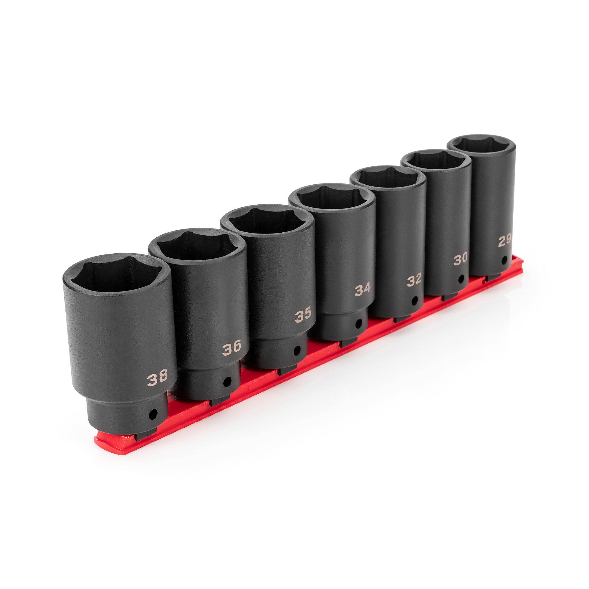 OEMTOOLS 8-Piece Axle Nut Socket Set - Impact Rated For Front Wheel Drive Axle Nuts