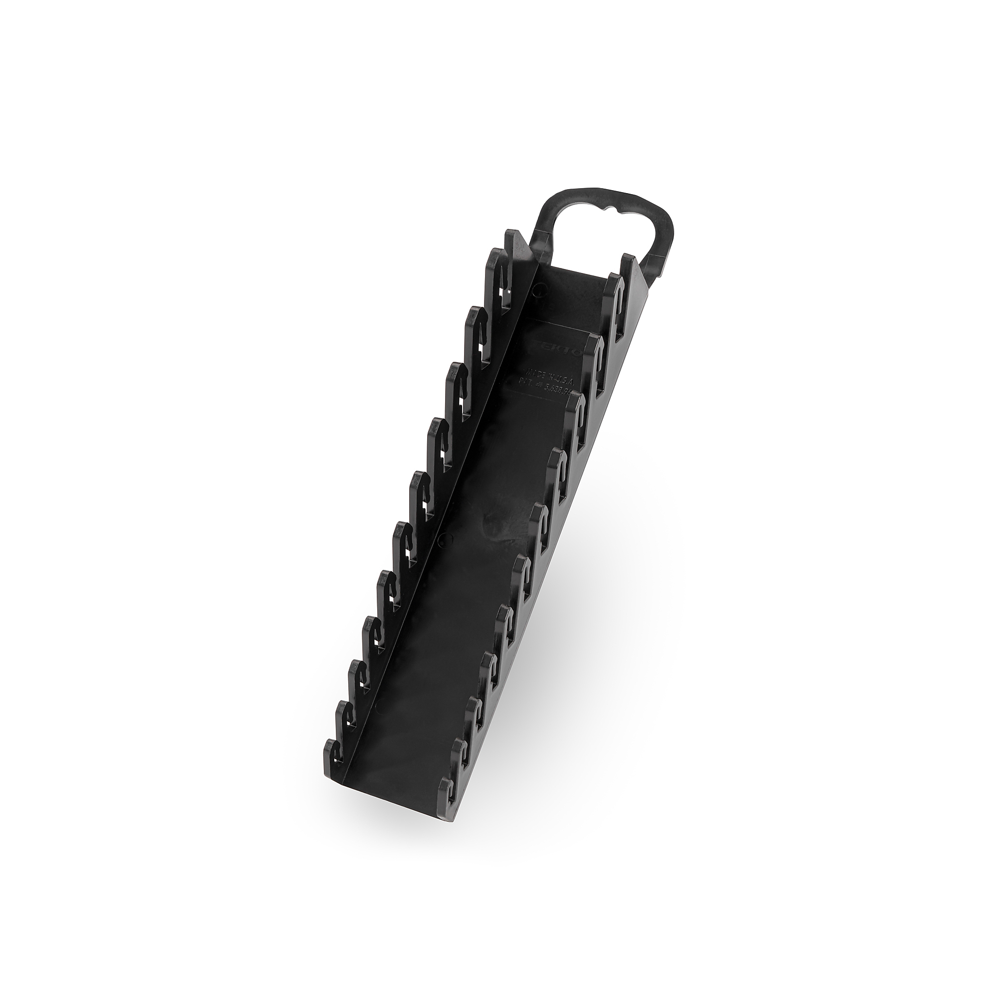 TEKTON 11-Tool Stubby Combination Wrench Holder (Black) | OWP21111