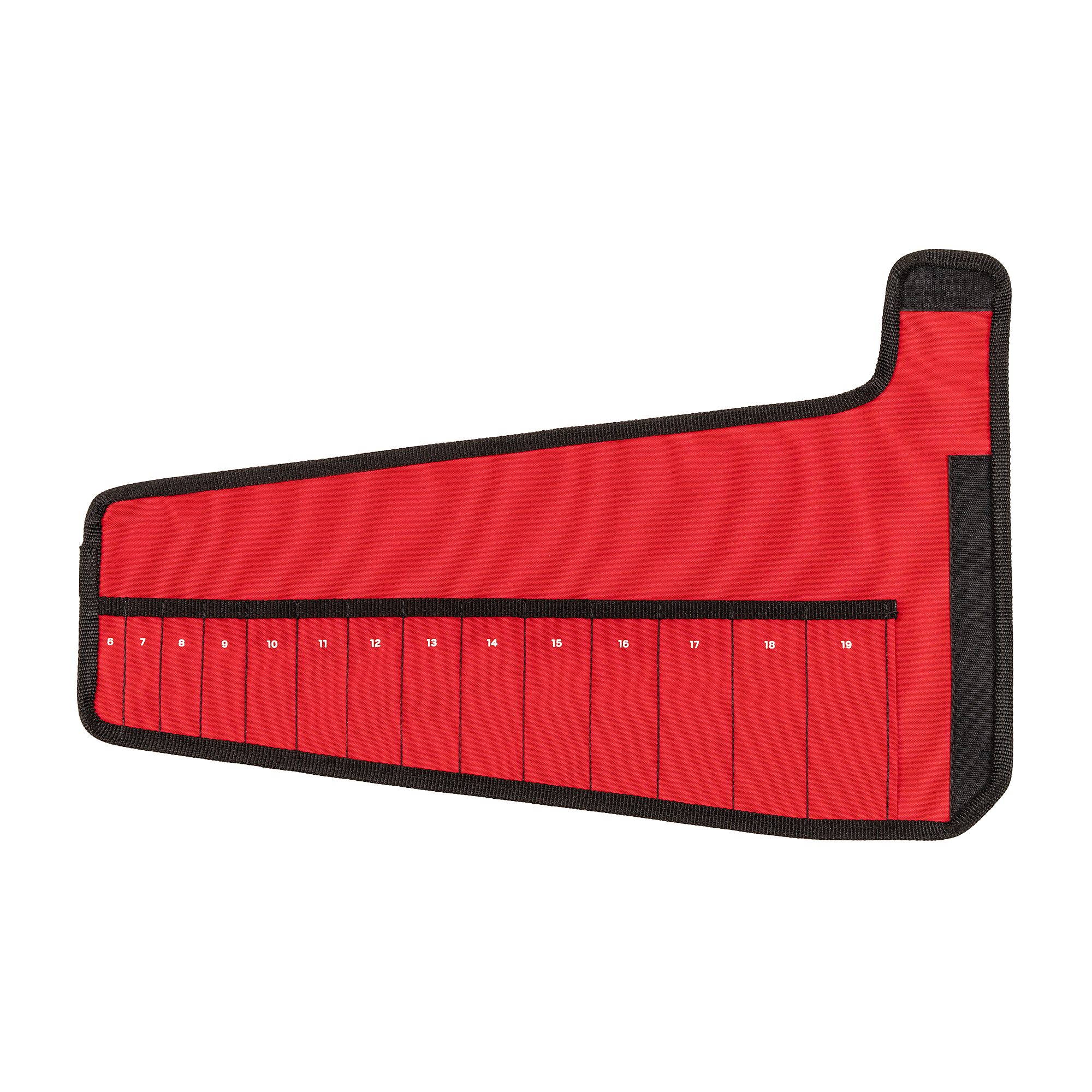 TEKTON 14-Tool Combination Wrench Roll (6 - 19 mm) | OTP21202