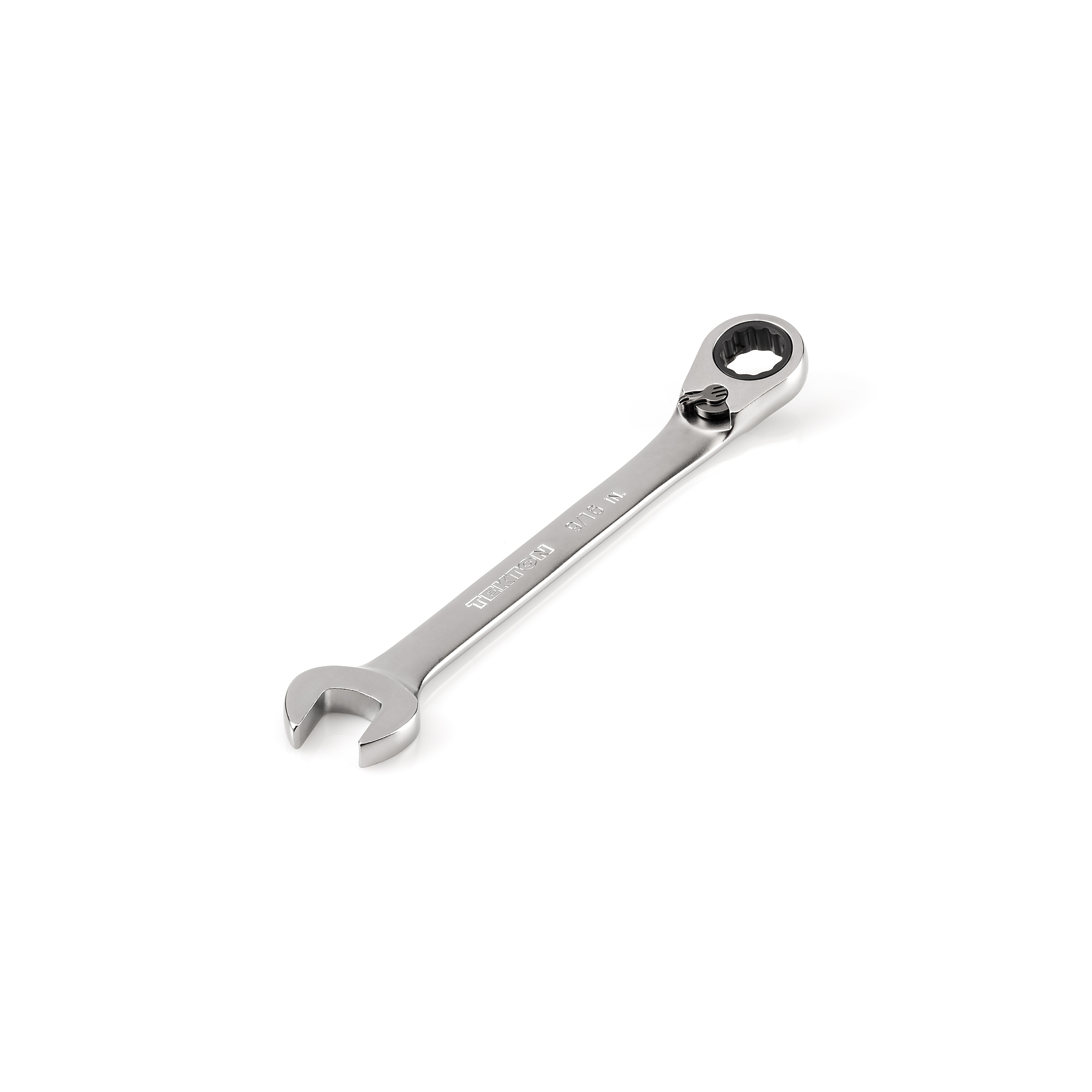 TEKTON 9/16 Inch Reversible 12-Point Ratcheting Combination Wrench | WRC23314