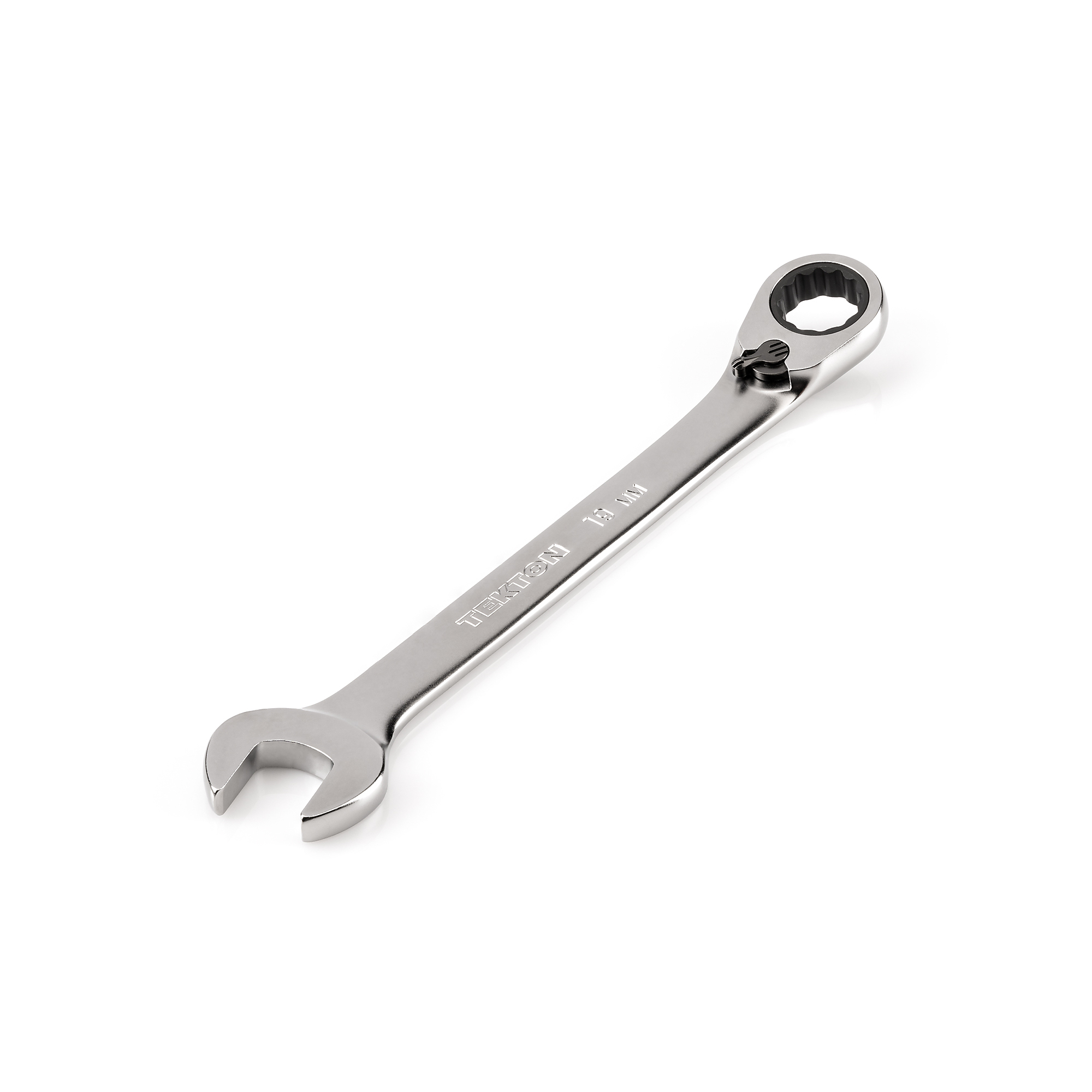 TEKTON 19 mm Reversible 12-Point Ratcheting Combination Wrench | WRC23419
