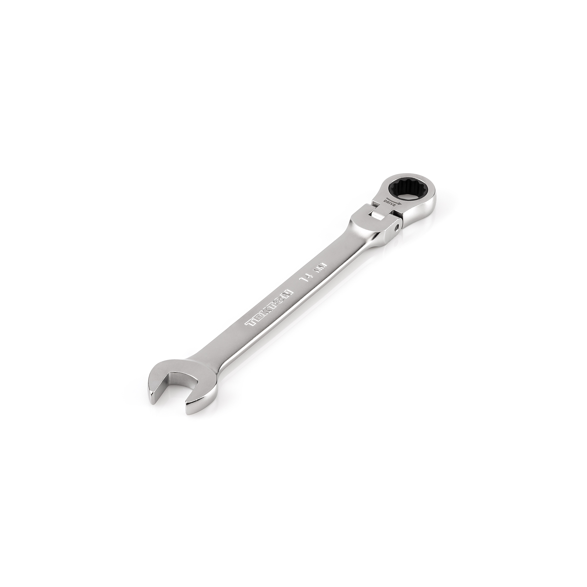 TEKTON 14 mm Flex Head 12-Point Ratcheting Combination Wrench | WRC26414