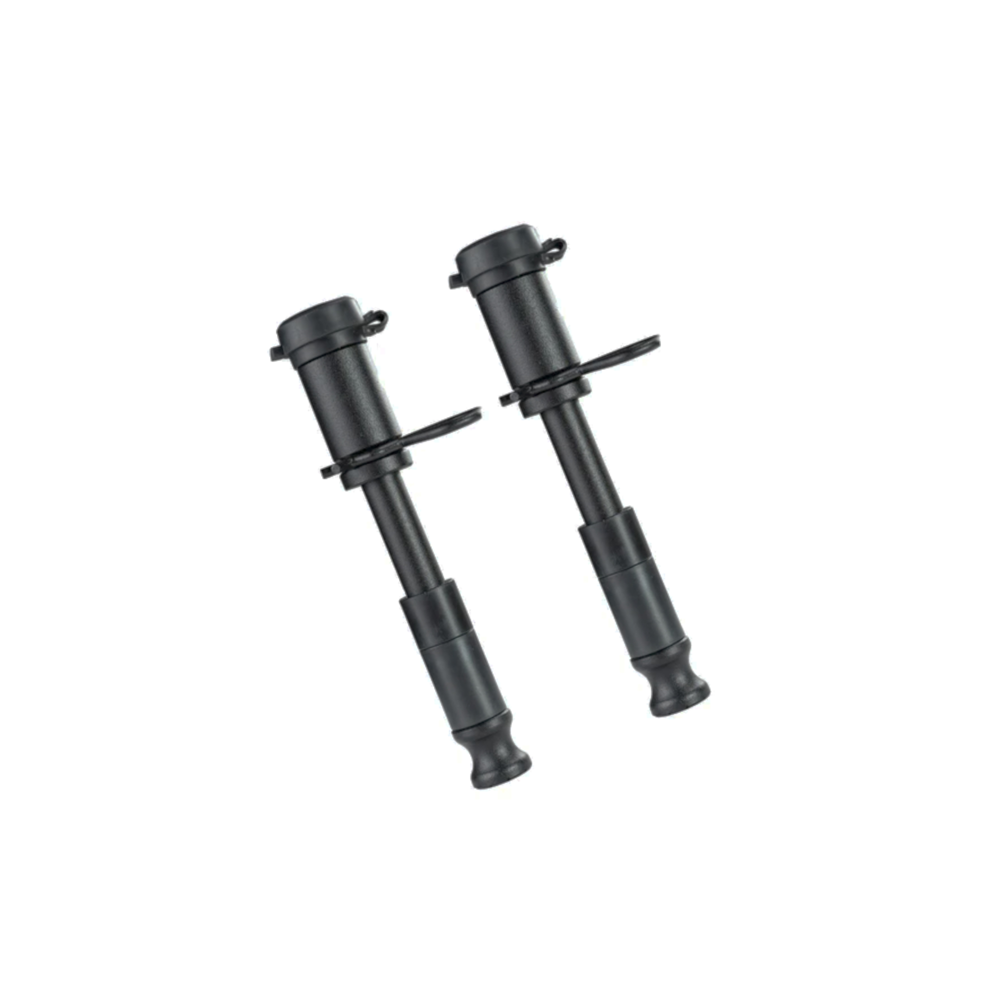 BulletProof Hitches, Black Ops 5/8 Locking Pin - 2 pack, Usable Length 4 in, Model# BLACKBPLP2