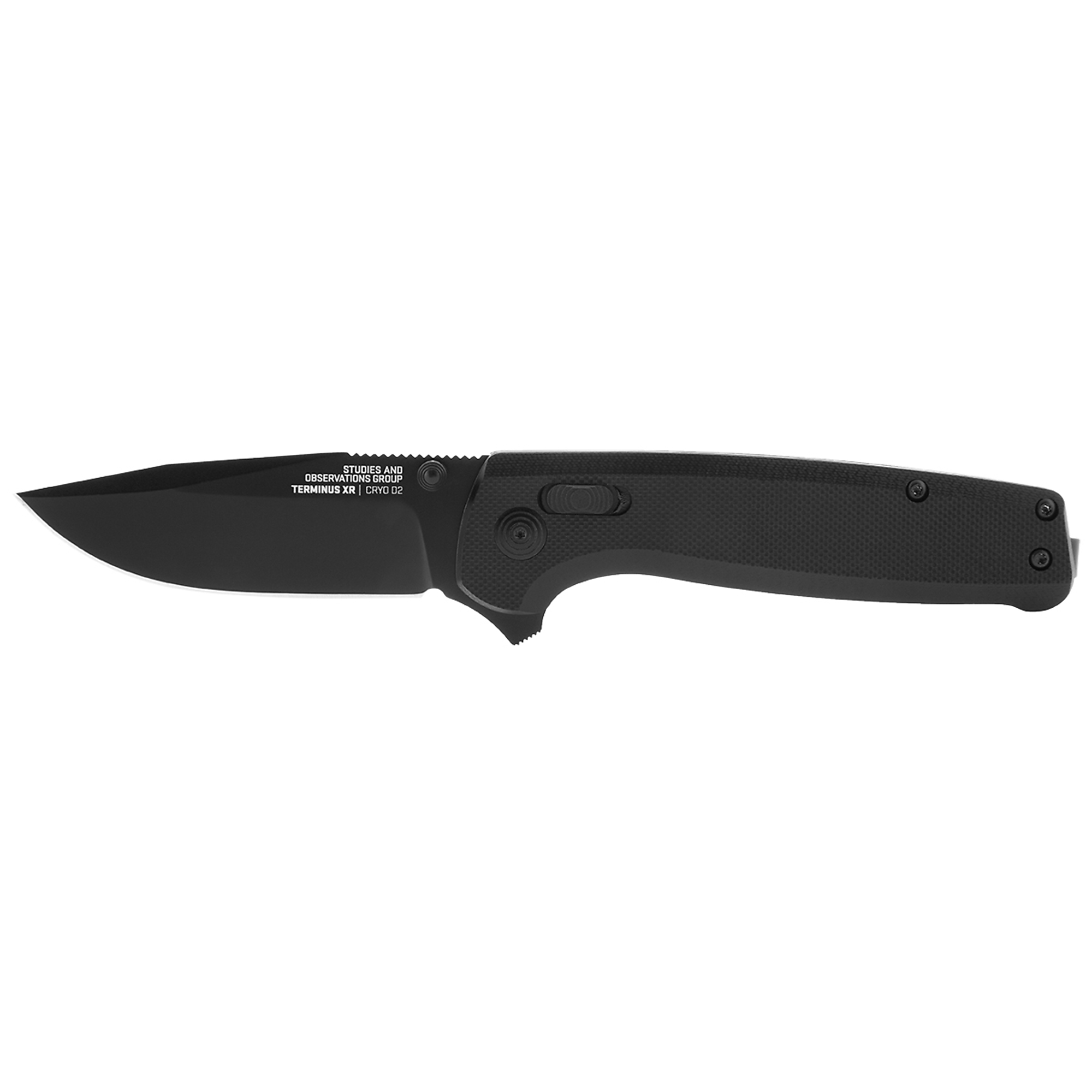 SOG Terminus XR Folding Knife - 2.95in. Blade, 4.26in. Handle, G10 Handle, Blackout, Model# SOG-TM1027-BX