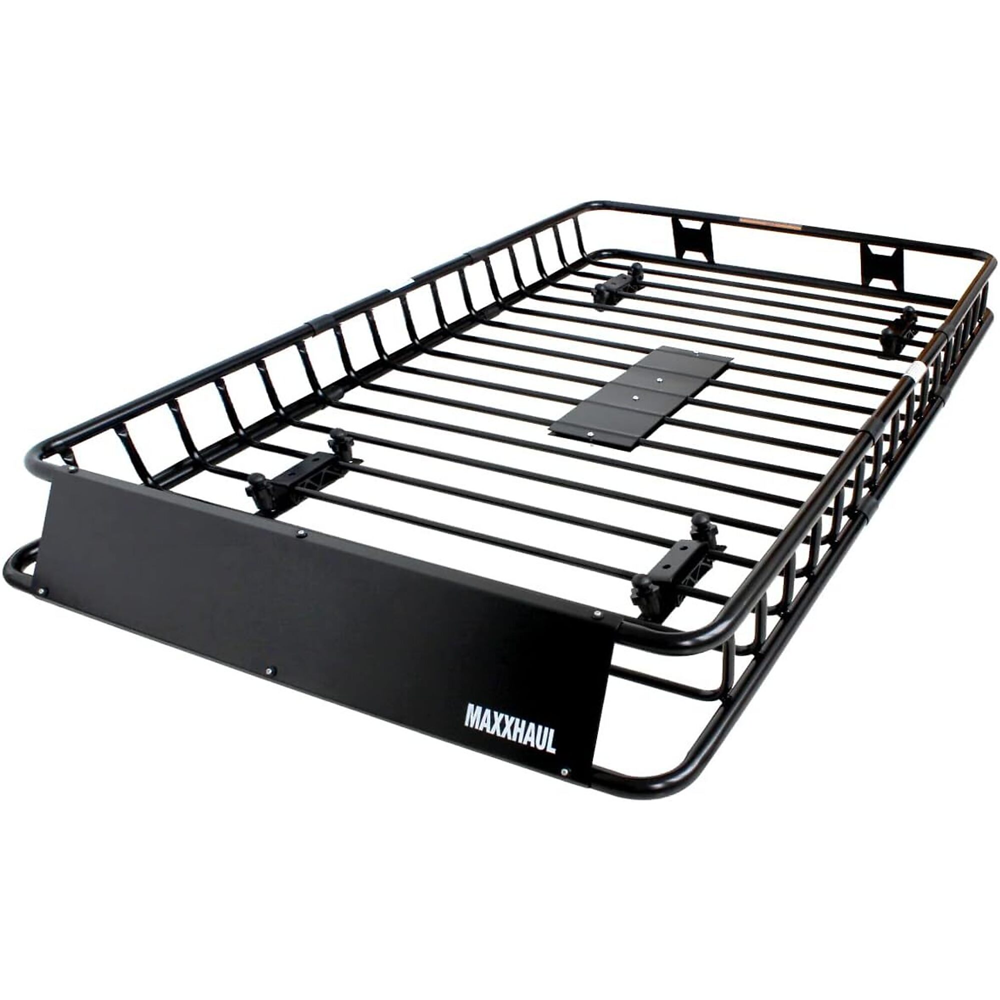 Avitec, Heavy-Duty Universal Steel Roof Rack, Color Black, Material Alloy Steel, Model# BAC-110066