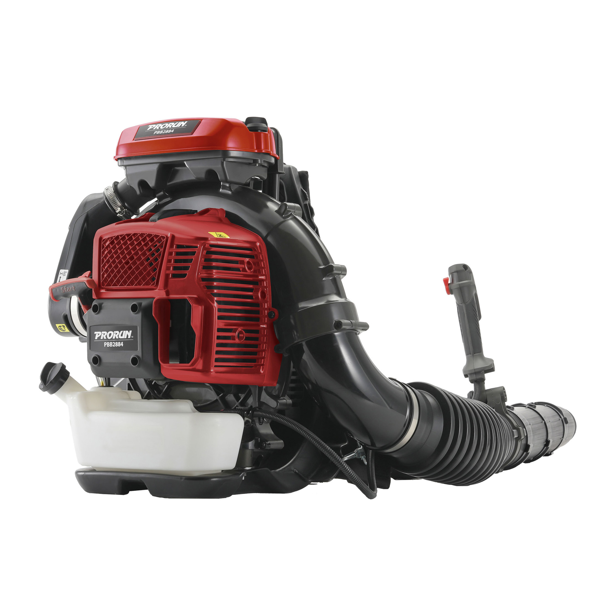 PRORUN, 75.6cc 1020 CFM 2-Cycle Backpack Blower, Model# PBB2884