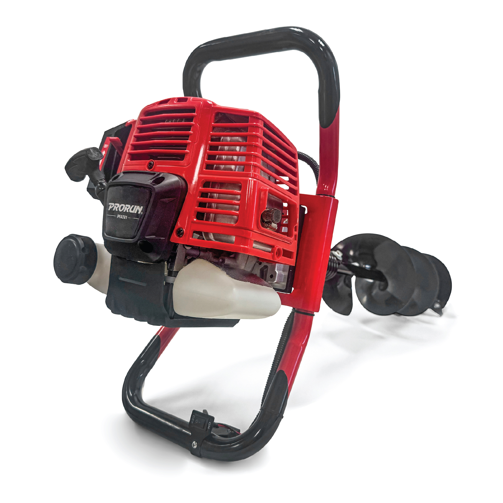 PRORUN, 51.7cc Gas 2-Cycle Earth Auger with 8x36 Bit, Model# PEA281