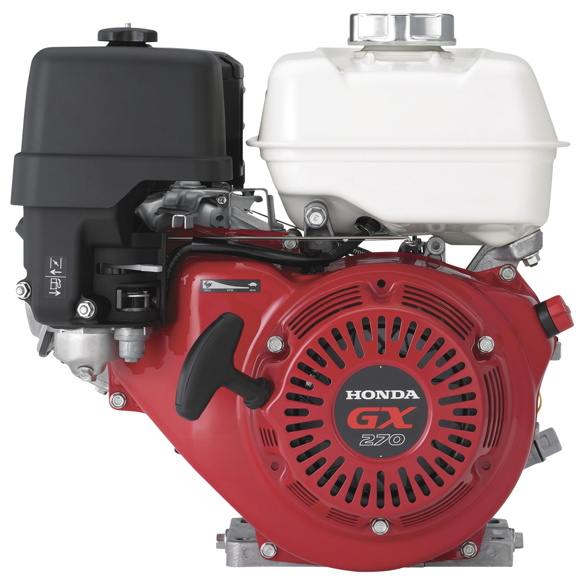 Honda Engines, HONDA 270CC OHV ENGINE, Engine Displacement 270 cc, Engine Type GX Series OHV Commercial-duty, Shaft Diameter 1 in, Model# GX270UT2XQA2