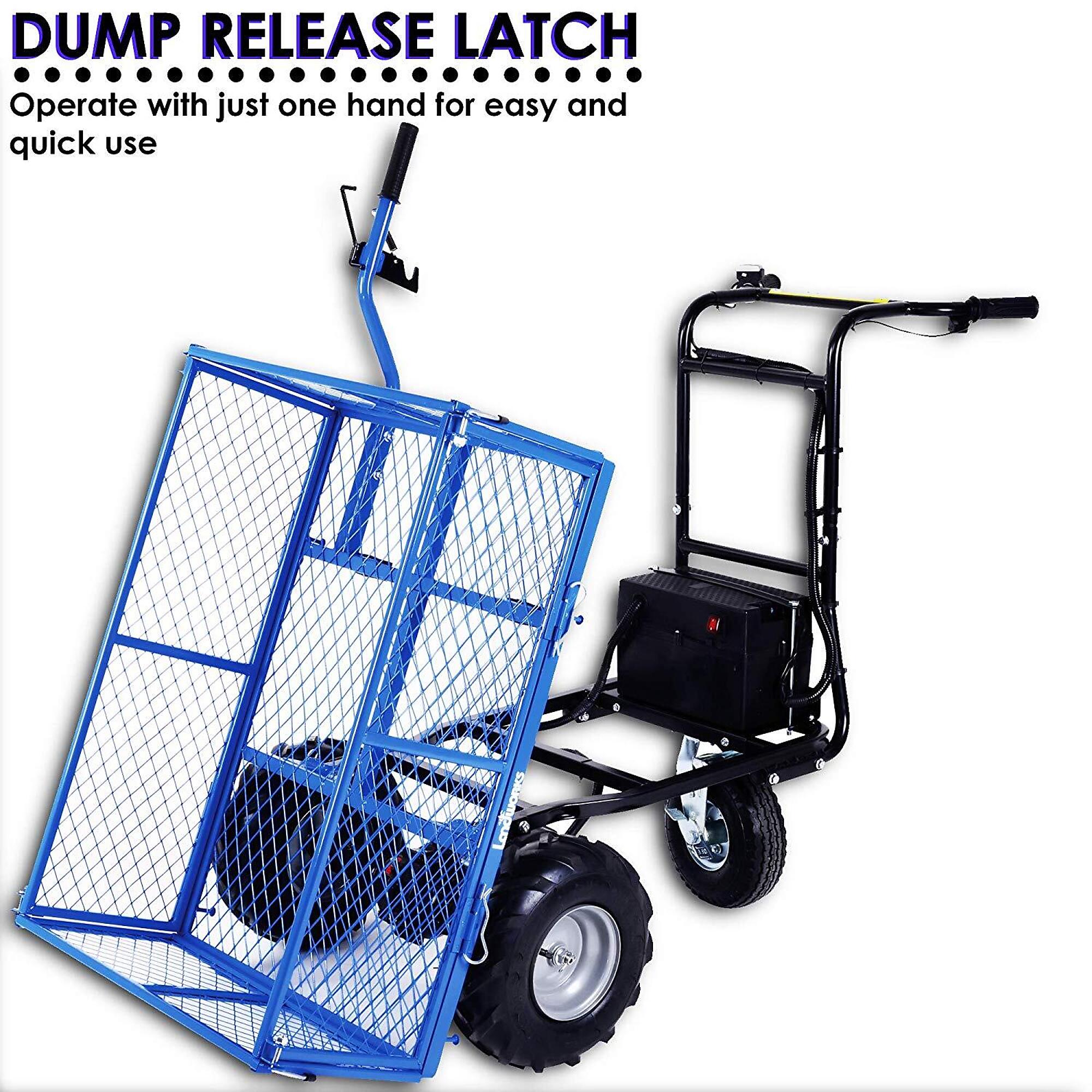 Landworks, Utility Cart Hand Truck, Load Capacity 500 lb, Model# FTF ...