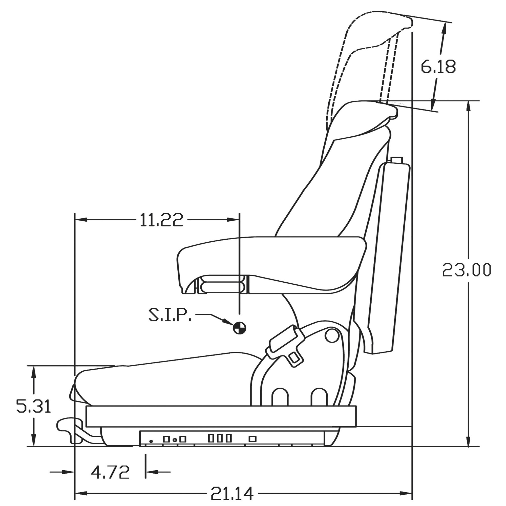 Grammer Primo 531 Comfort pvc