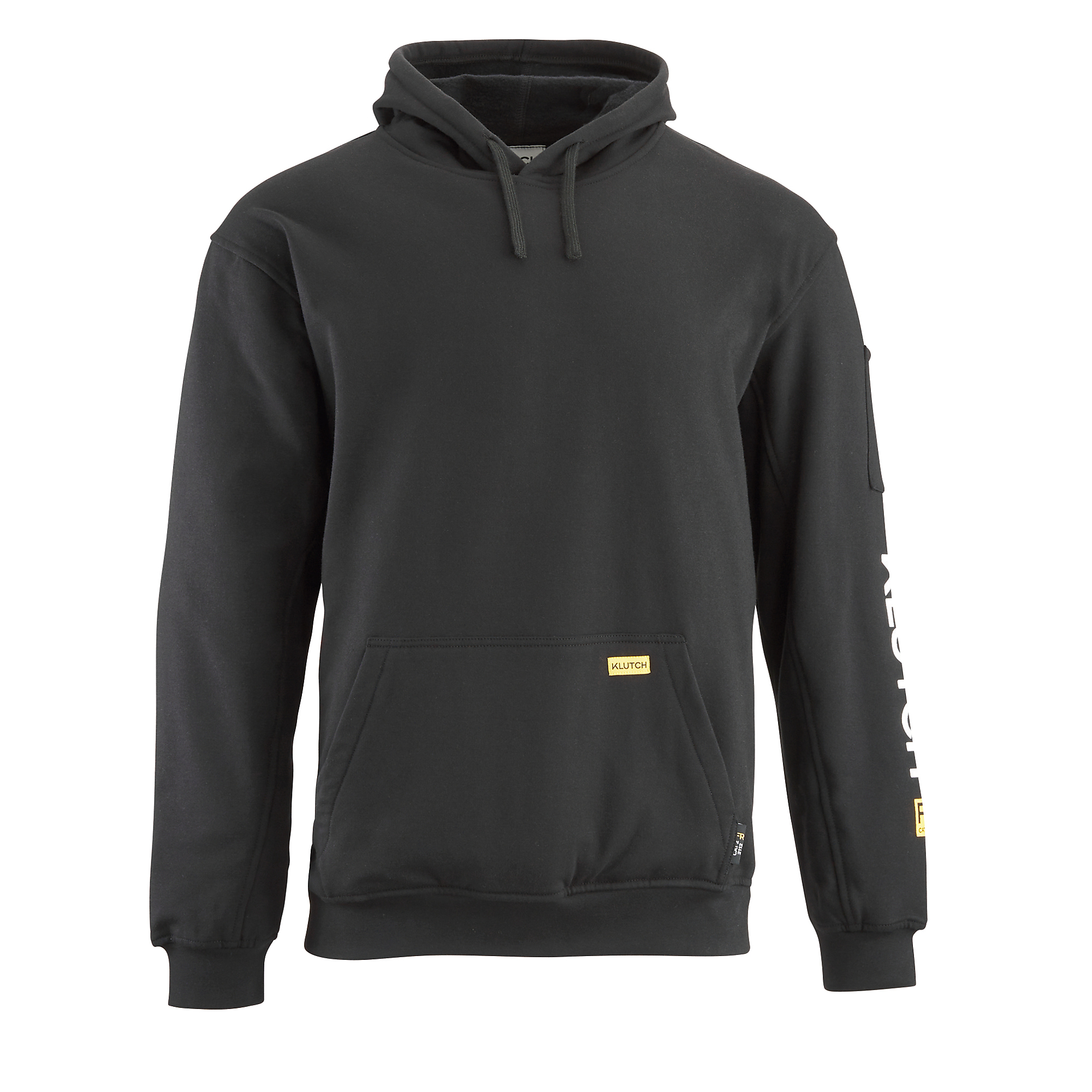 Klutch Flame-Resistant Hooded Sweatshirt, Black, Small | Northern Tool