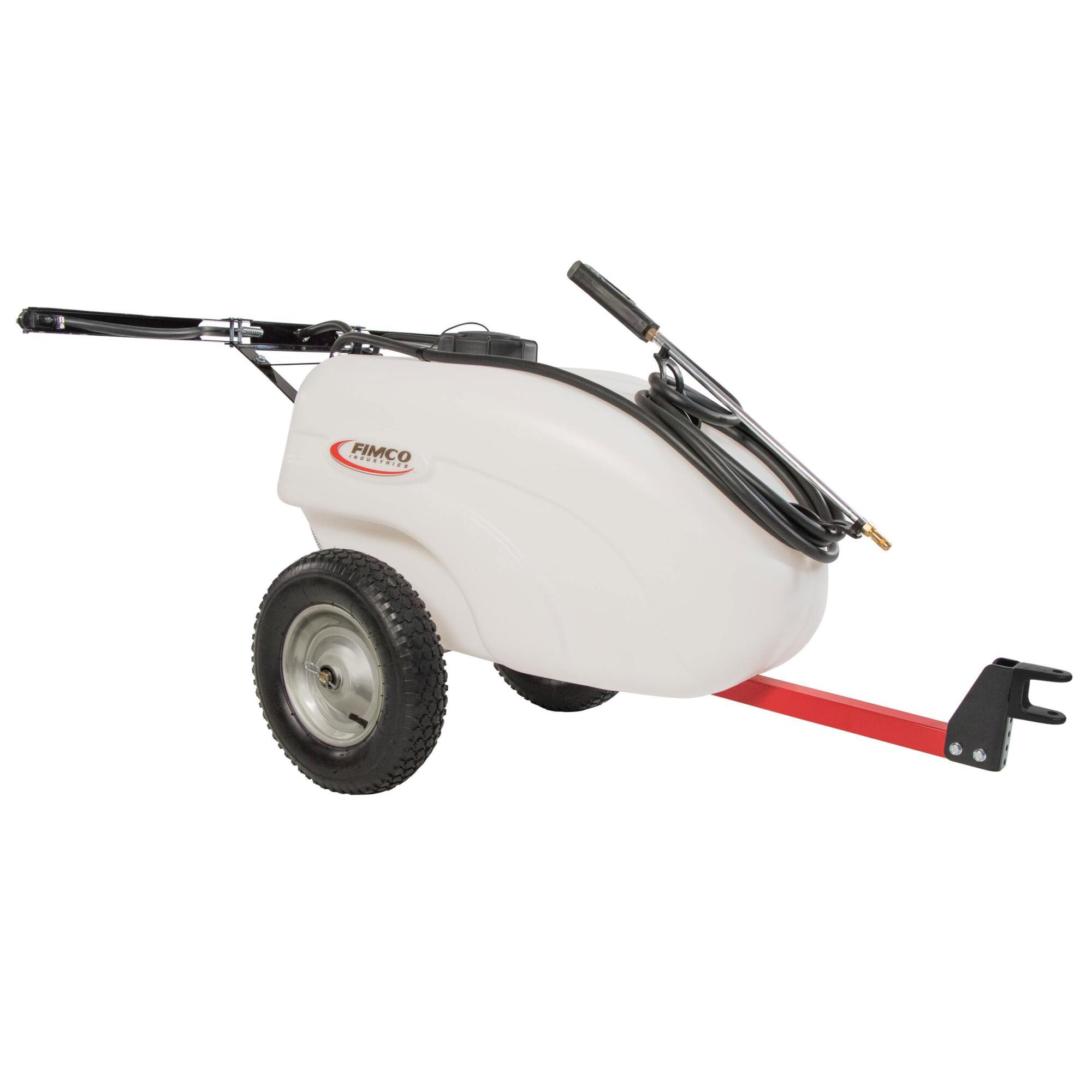 FIMCO Trailer Sprayer, 2.4 GPM, 30 Gallon, 60 PSI, Model# LG-30-TRL