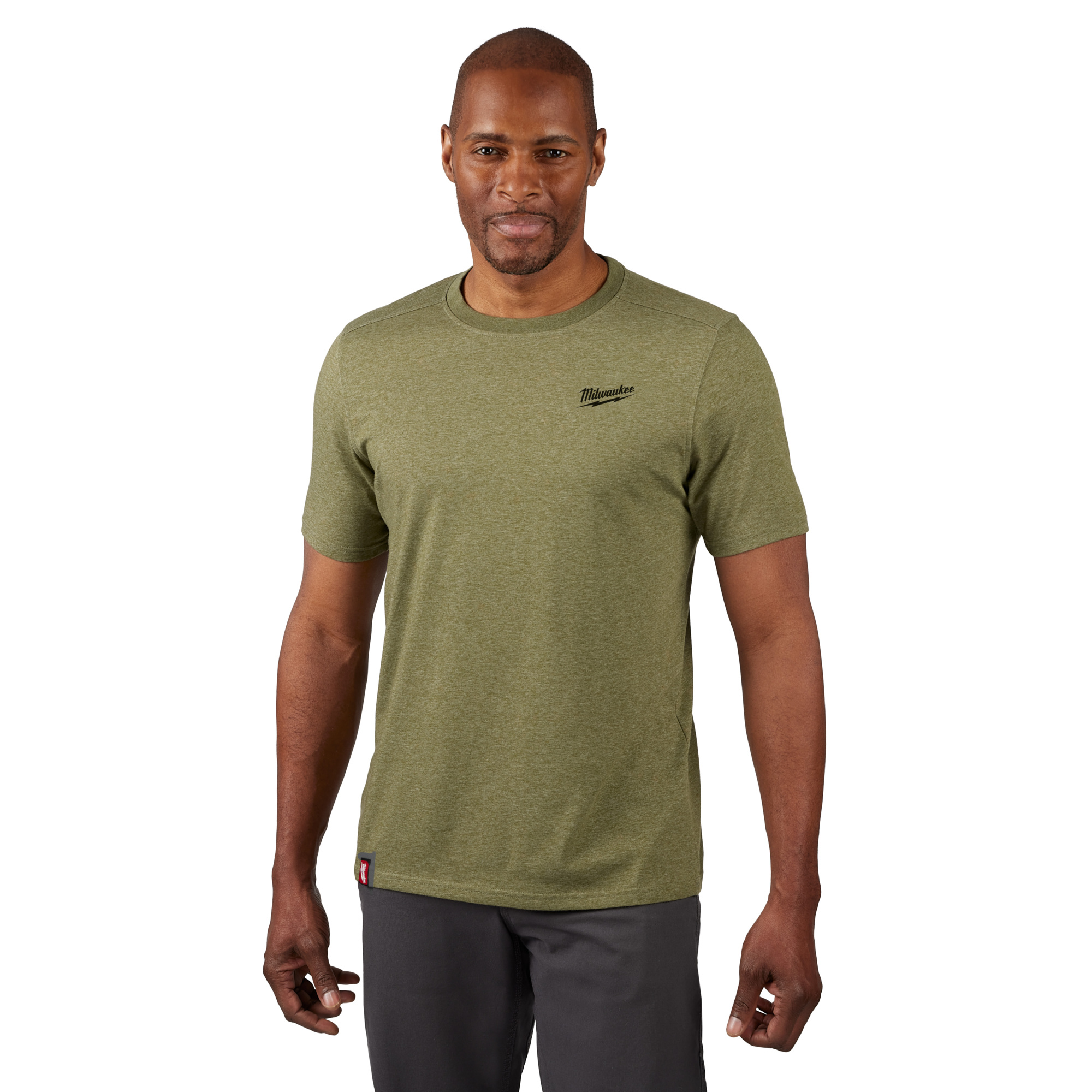 Milwaukee, FREEFLEX Hybrid Work T-Shirt - Short-Sleeve Green - X