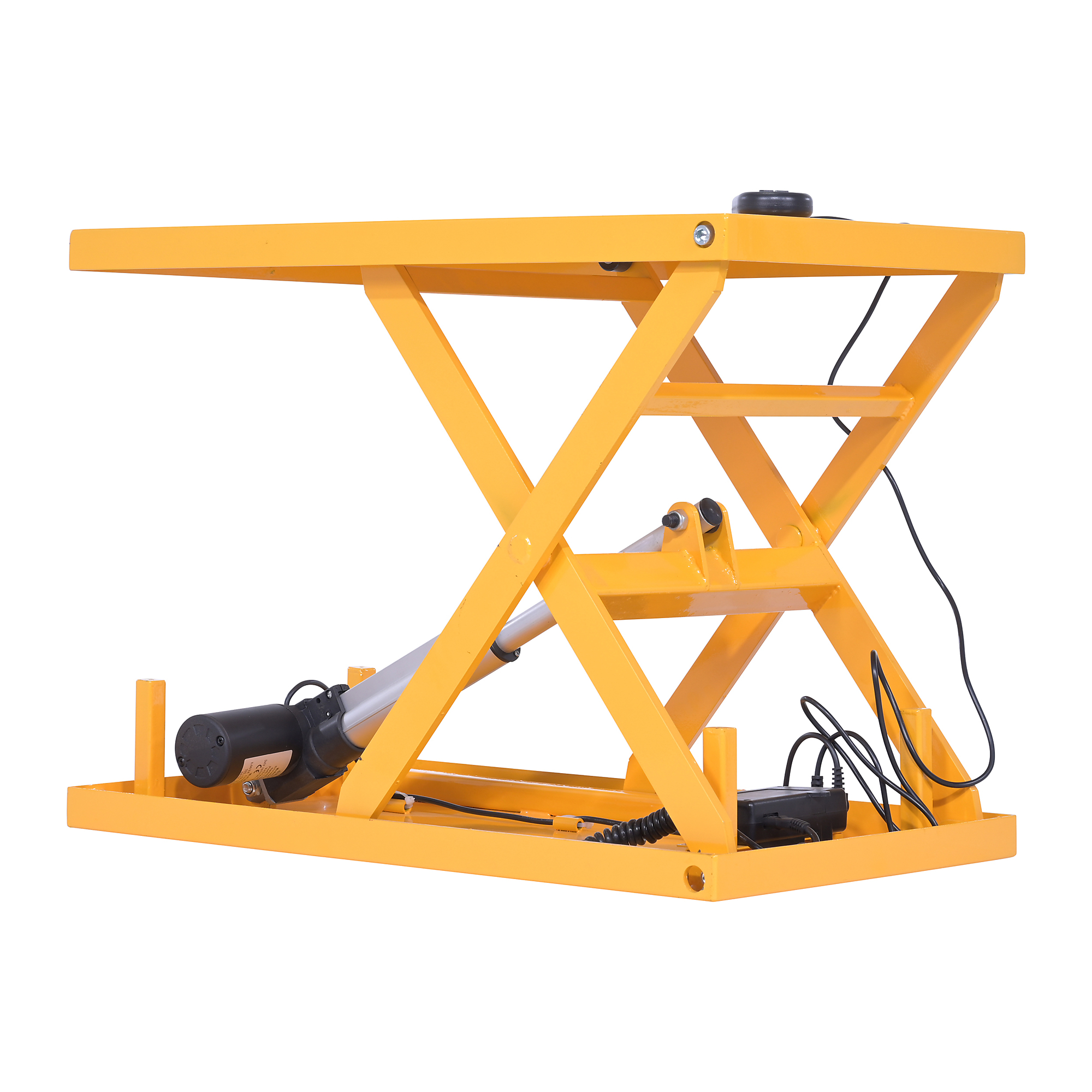 Vestil, Steel electric linear actuated scissor lift table, Capacity 200 ...