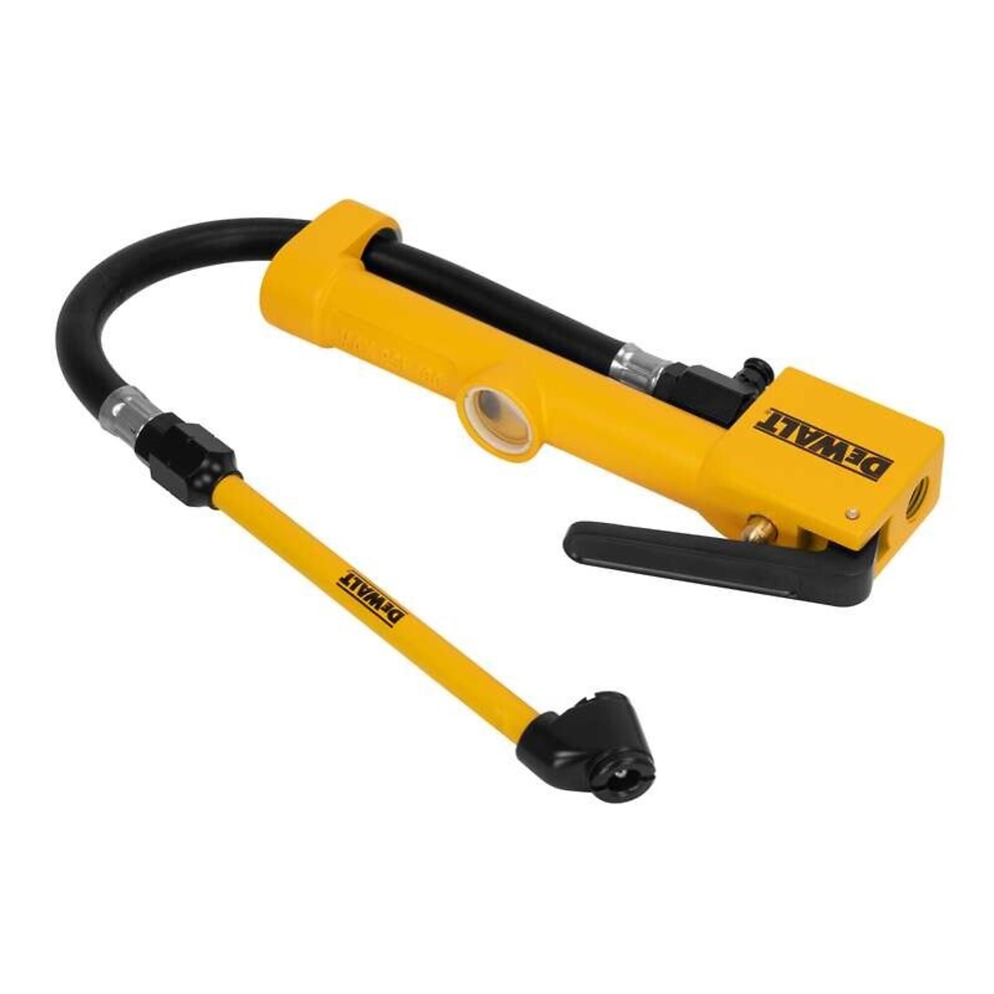 DEWALT, Heavy Duty Tire Inflator Sight Glass 10in. Hose, Model# DXCM024-0409