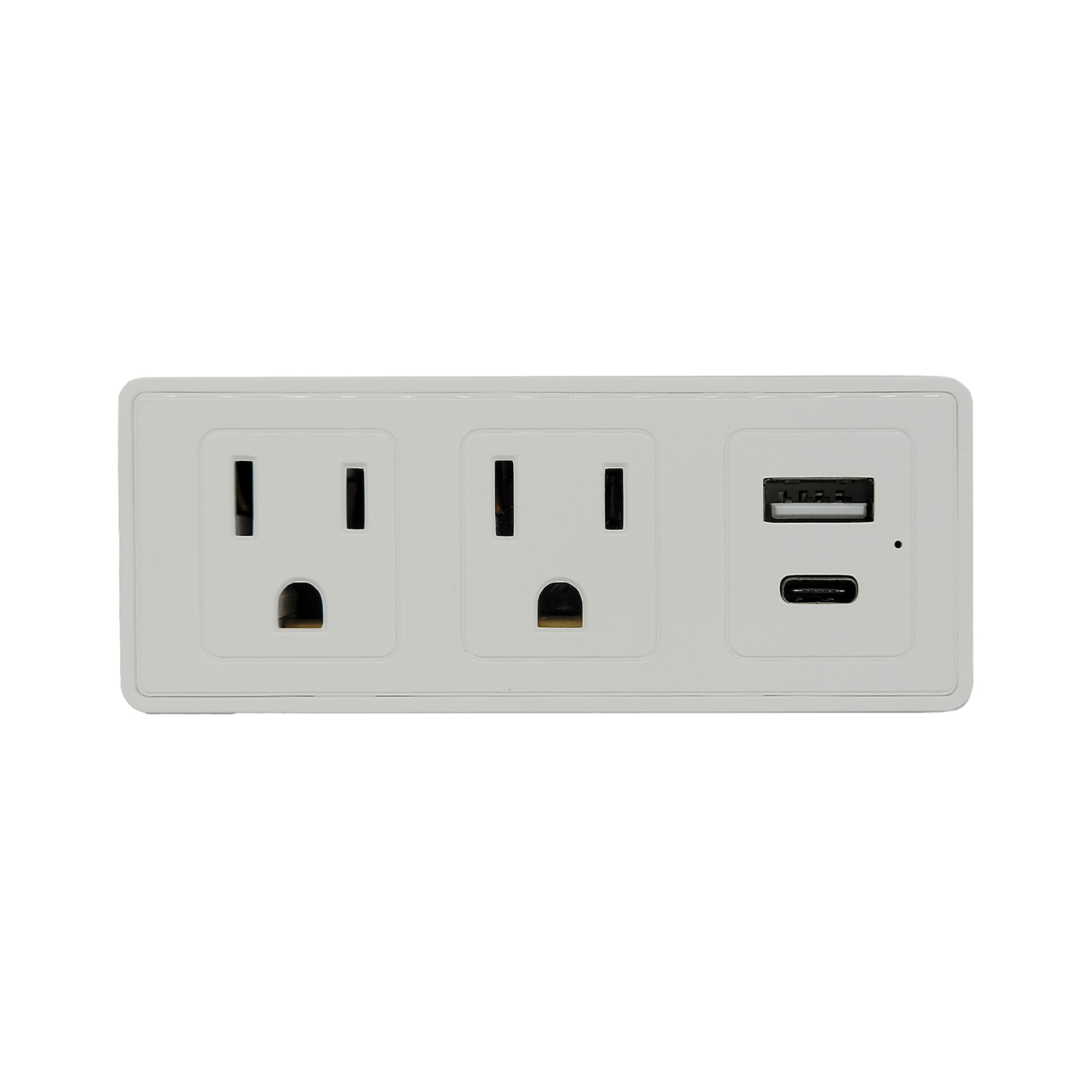 Lifeware, 2 Pack - CIAO Tech 2 Outlets USB + TYPE C - White, Model# CPAT200-047