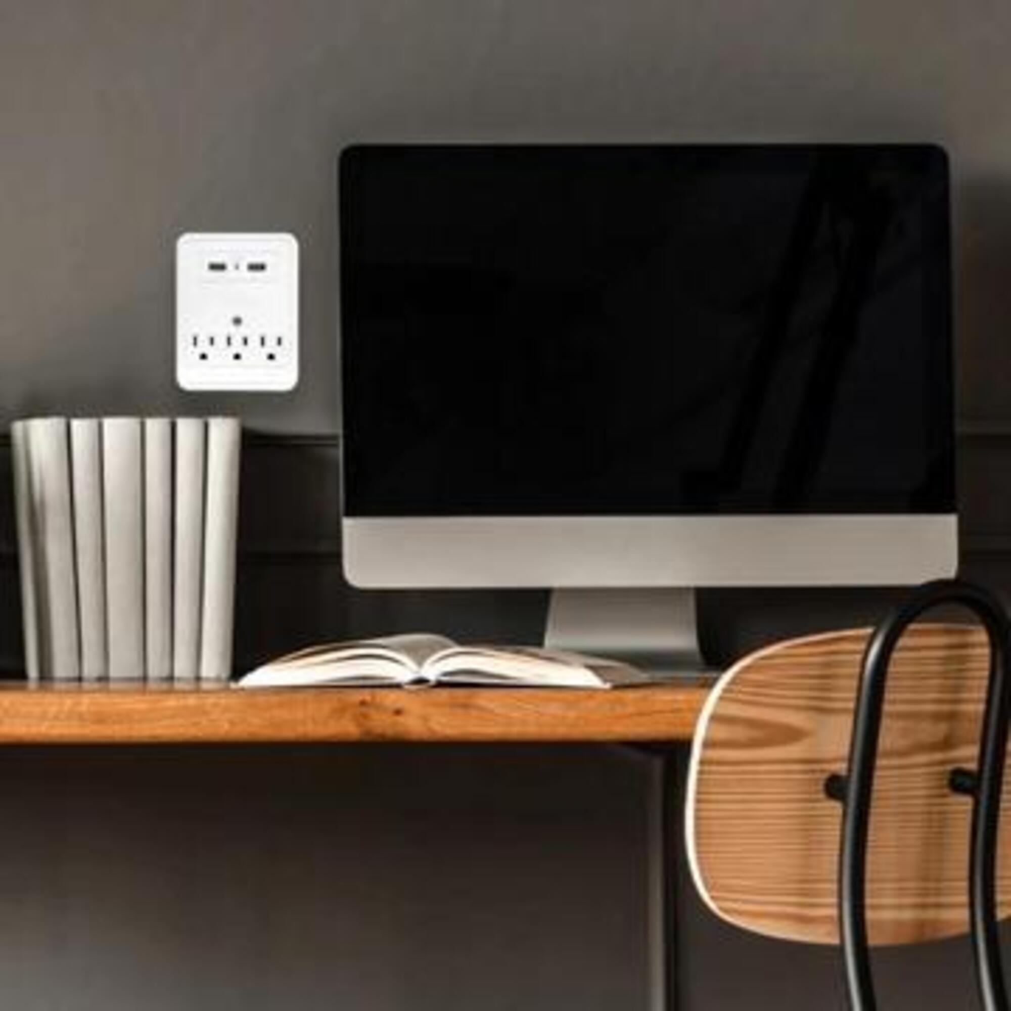 Lifeware, CIAO Tech 3 Outlet 2 USB -White, Model# CPAZV00-023 ...