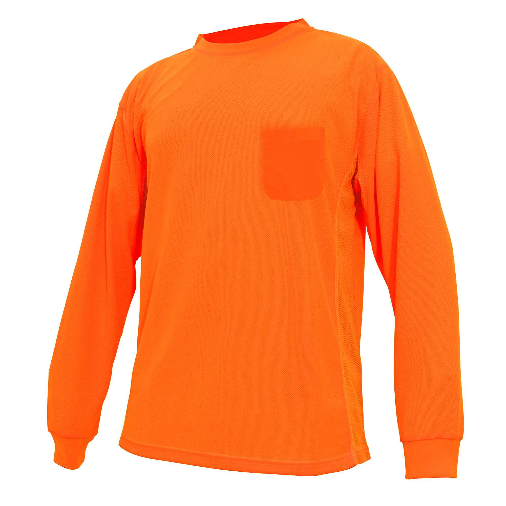 General Electric ORANGE HI-VIS LONG SLEEVE SHIRT L