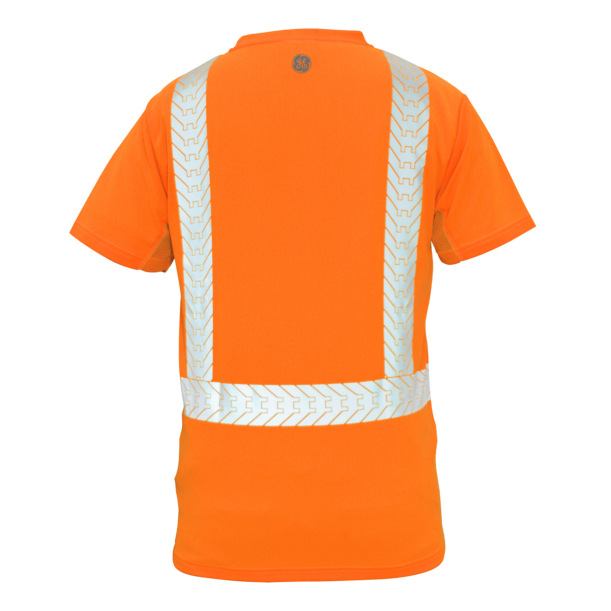 General Electric ORANGE HI-VIS/BK SHORT SLEEVE W/REFLECTIVE TRIMS M