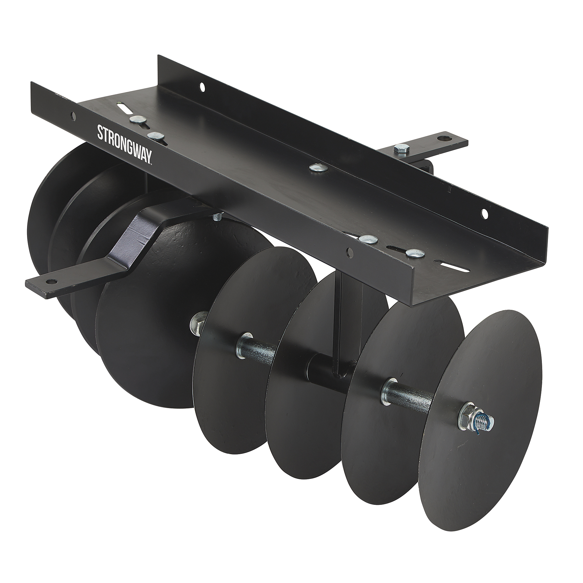 Strongway 39in. Sleeve Hitch Disc Harrow, 8 Disc Blades, Adjustable Angles