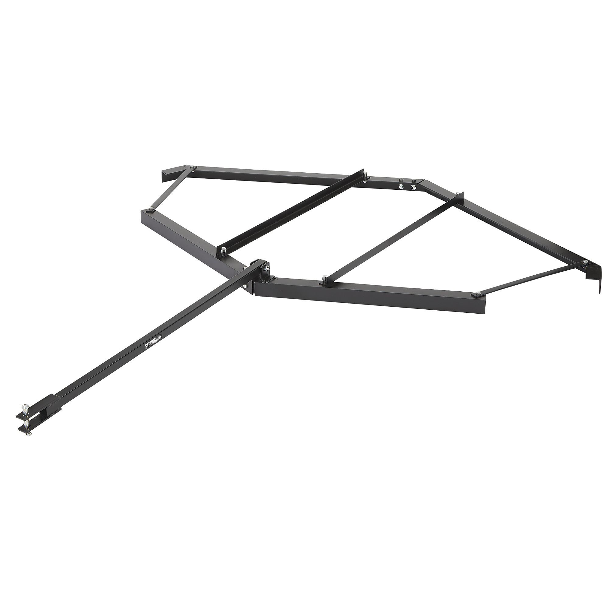 Strongway 66in. Landscape Rake, Fixed Frame, Pin Hitch