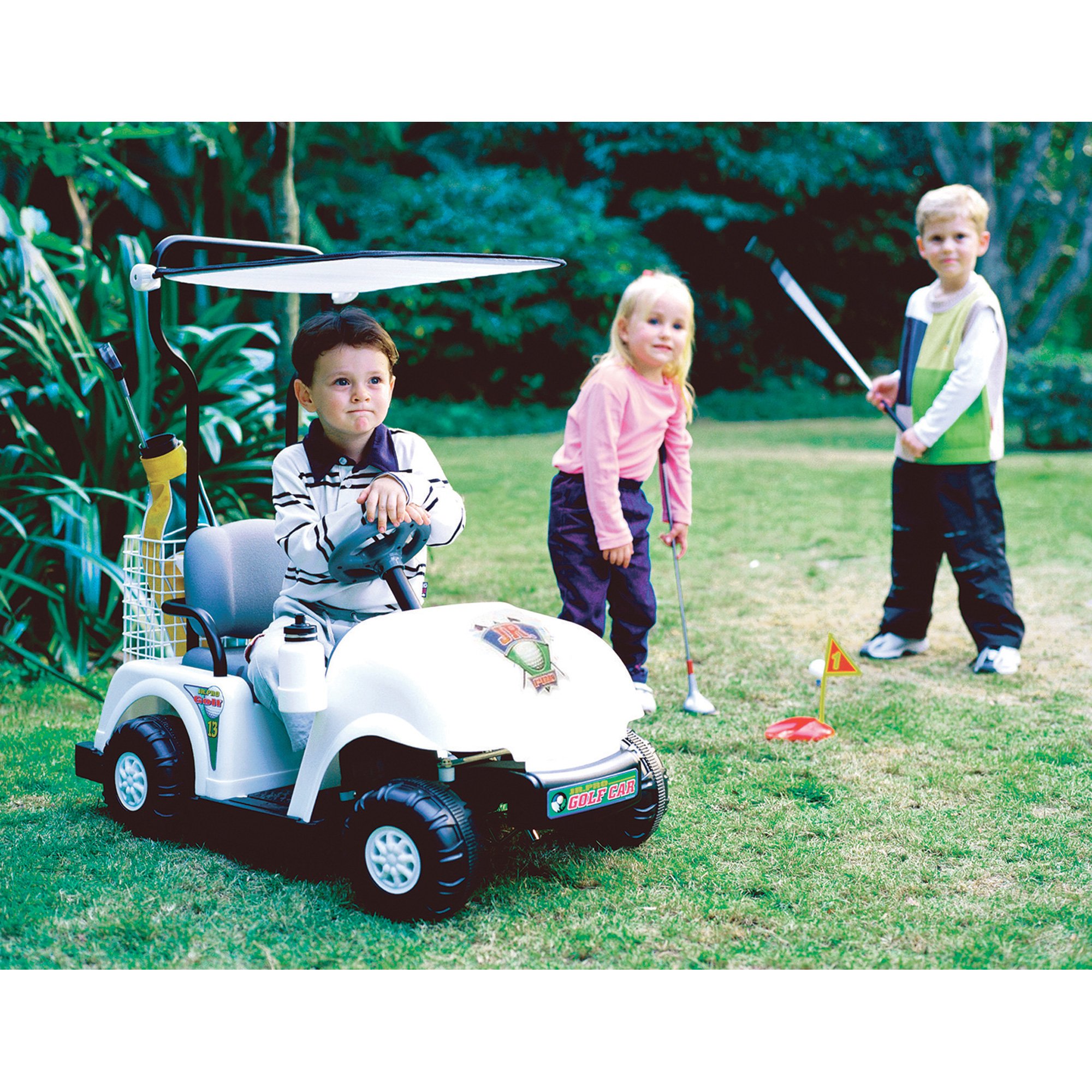 Kids ride best sale on golf cart