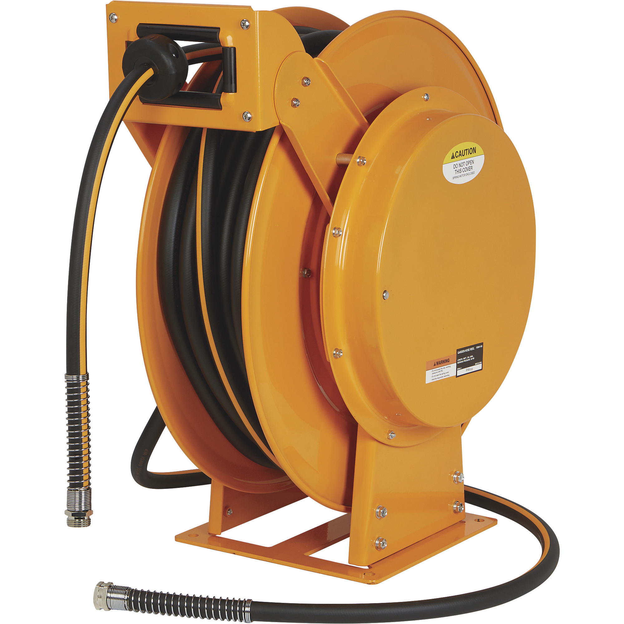 Auto Retractable 100' Air Hose Reel Ceiling Wall Mount &100ft