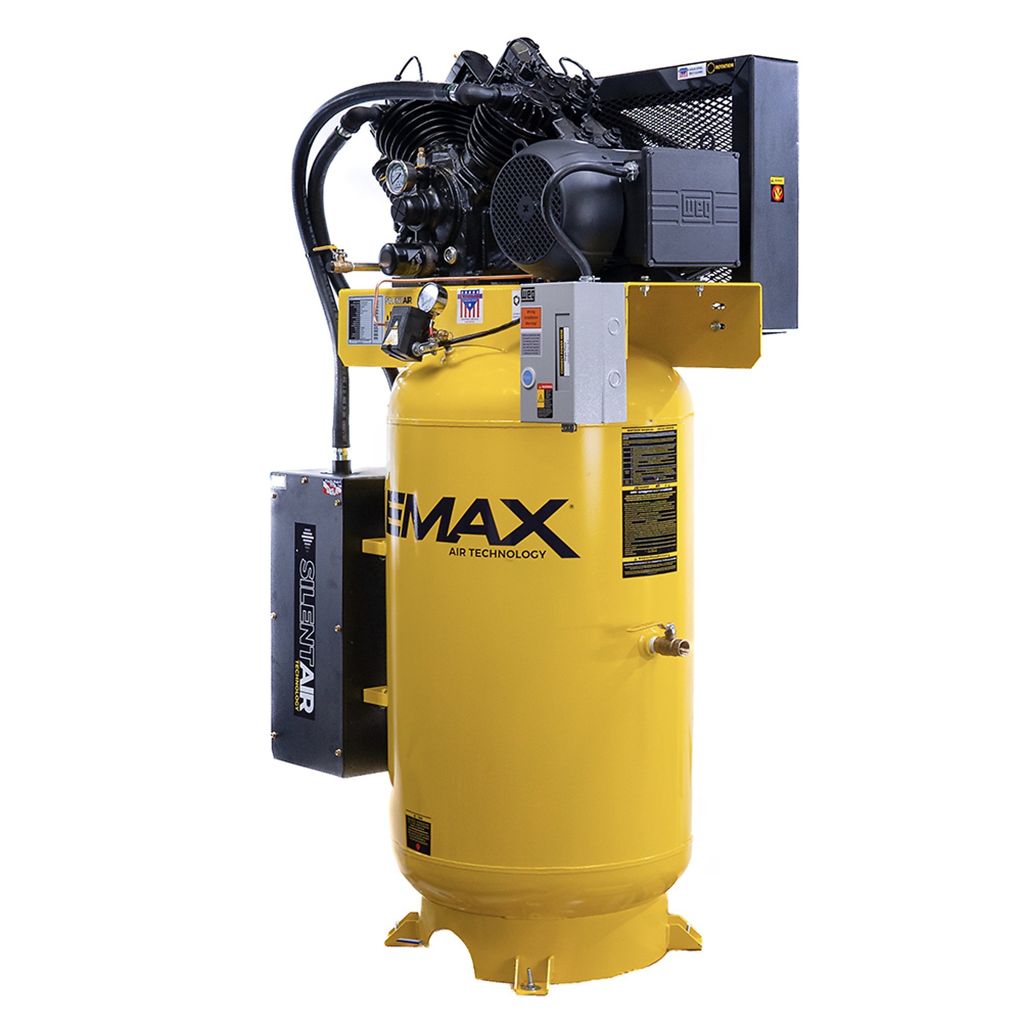 Emax 7.5 HP 80 Gallon 1 Phase Two Stage Air Compressor - EP07V080V1