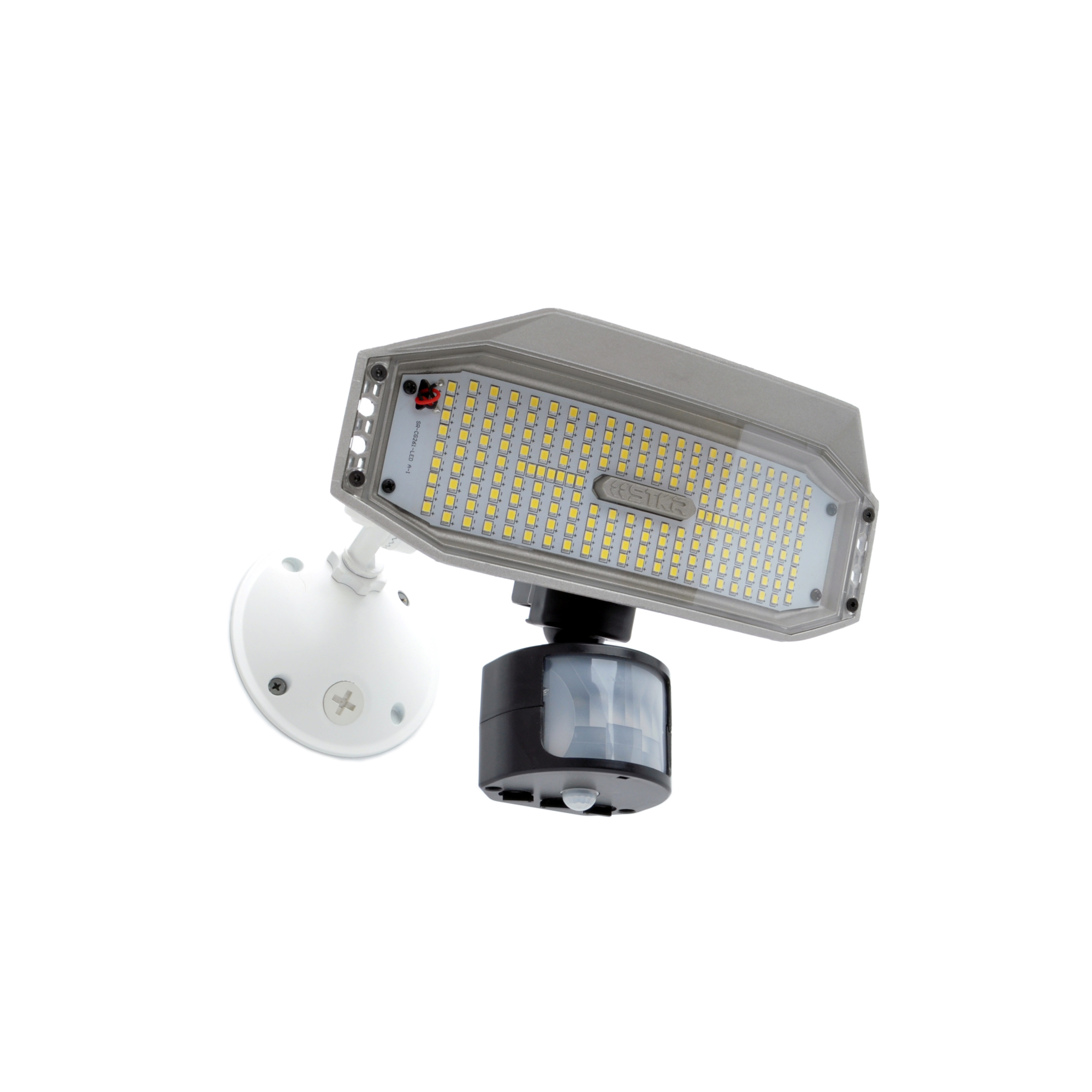 STKR Concepts Outdoor Motion Security Light - 6000 Lumens, LED, IP55 Weather Resistant, Model# 00134