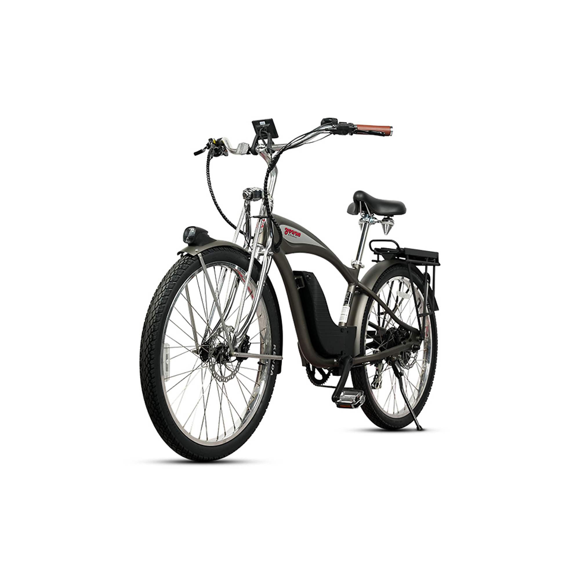 Young Electric E-Classic Cruiser — 20 MPH, 310-Lb. Capacity, Gun Metal