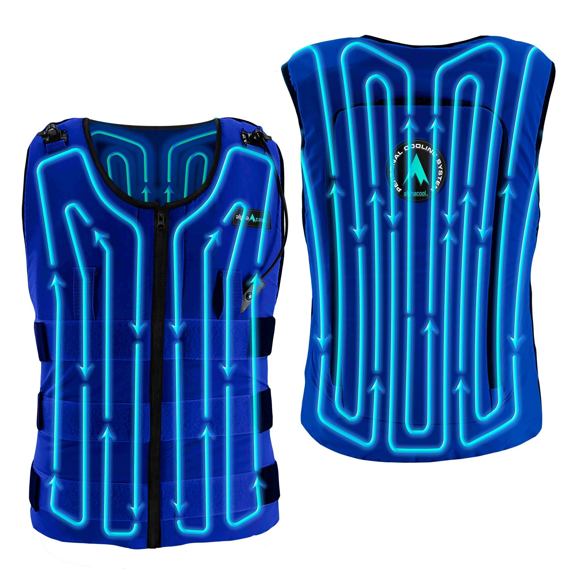 Action Manufacturing, AlphaCool 7V Circulatory Cooling Vest XS/S