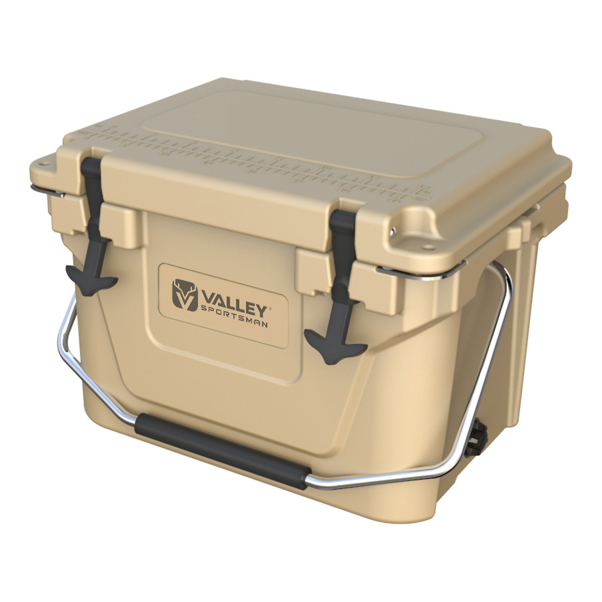 Valley Sportsman Rotomolded Hard Cooler, 20 Qt., 5-Gal., Tan, Model# 2A-CM185
