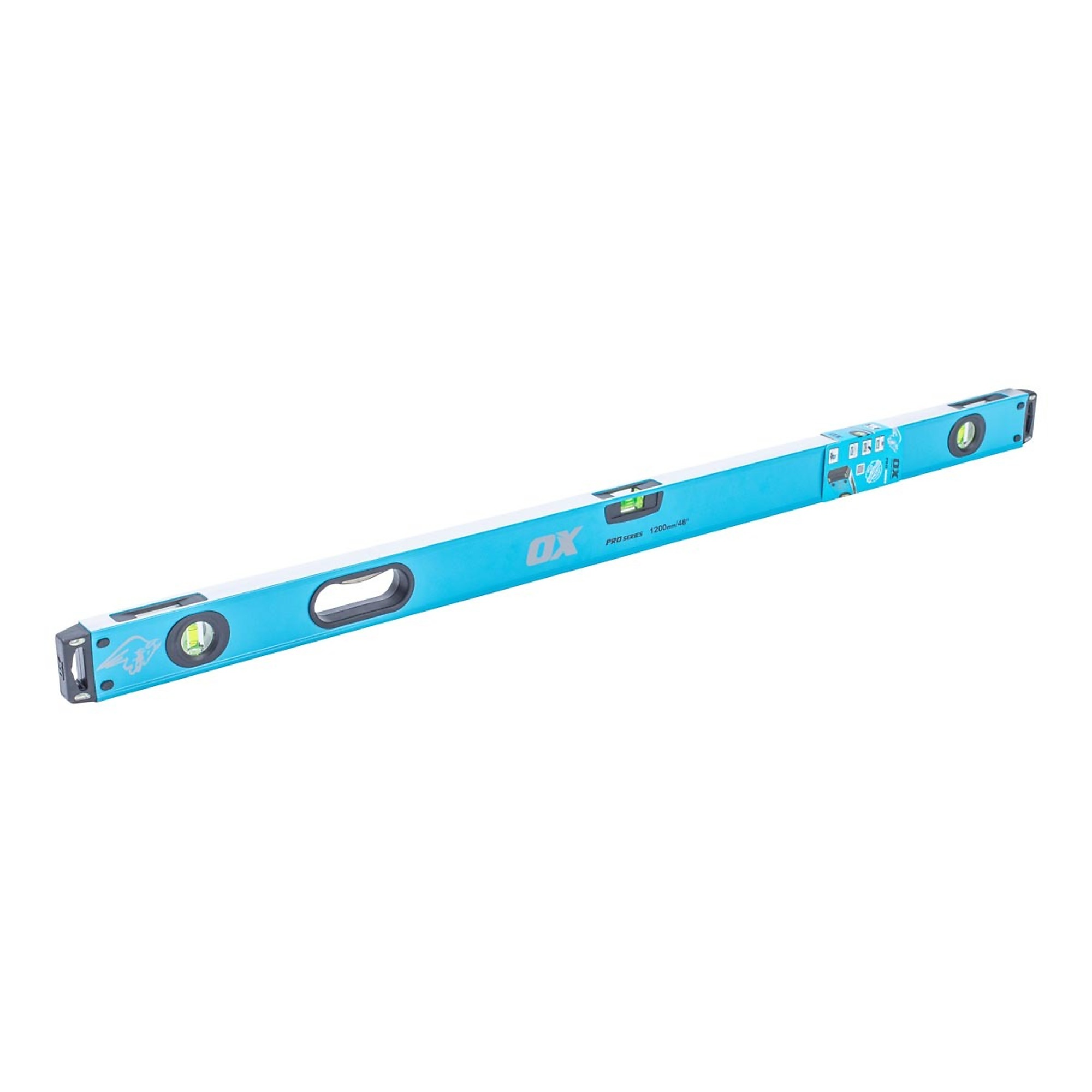 OX Tools, Pro Box Spirit Level - Non Magnetic | 48in. / 1200mm, Level Type Box, Model# OX-P024412
