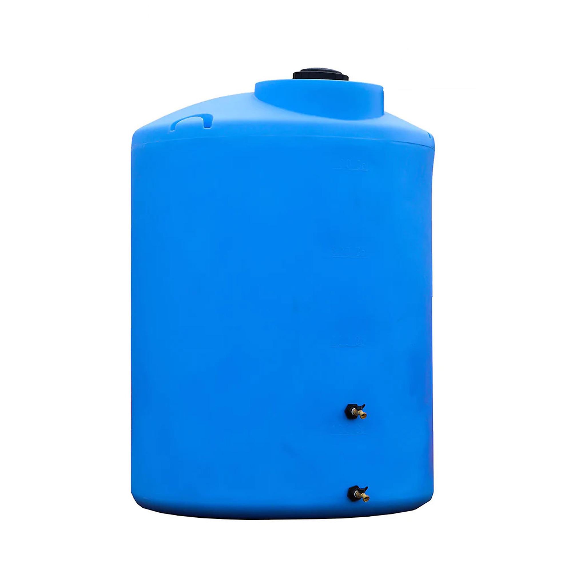 Sure Water, 500G Round Plastic Emergency Water Storage Tank, Max. Capacity 500 Gal, Max. PSI 0 Material Polyethylene, Model# WW-500 SW  BLUE