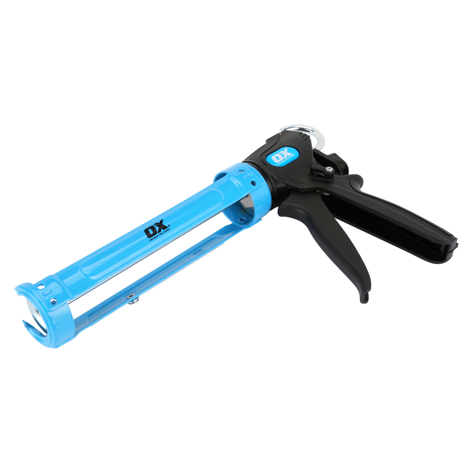 OX Tools, Pro 10oz Dual Thrust Caulk Gun, Ratios 12:1 24:1 Model# OX-P045430