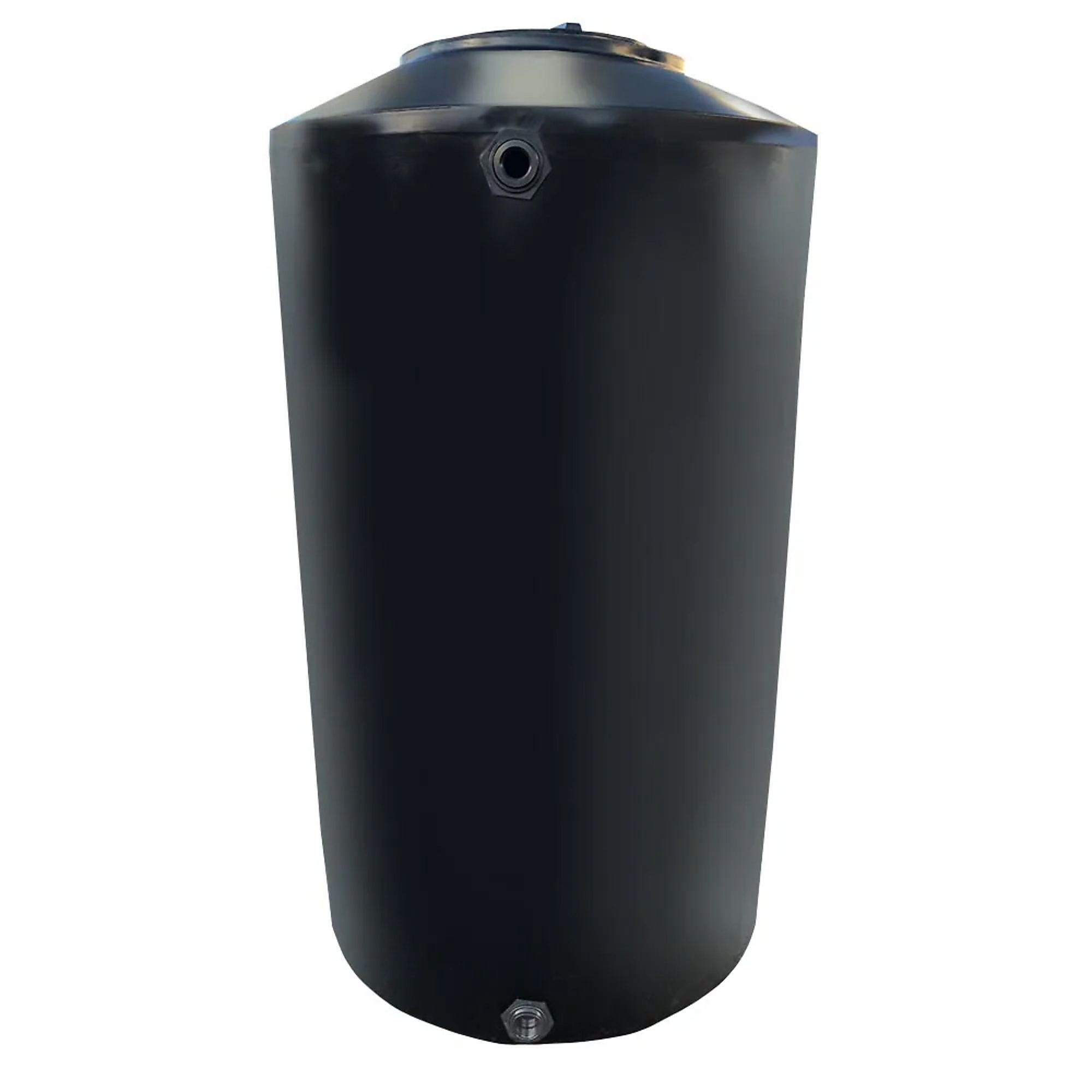 Chem-Tainer, 500 Gal. Black Vertical Water, Max. Capacity 500 Gal, Max. PSI 0 Material Polyethylene, Model# TC4676IW-BLACK