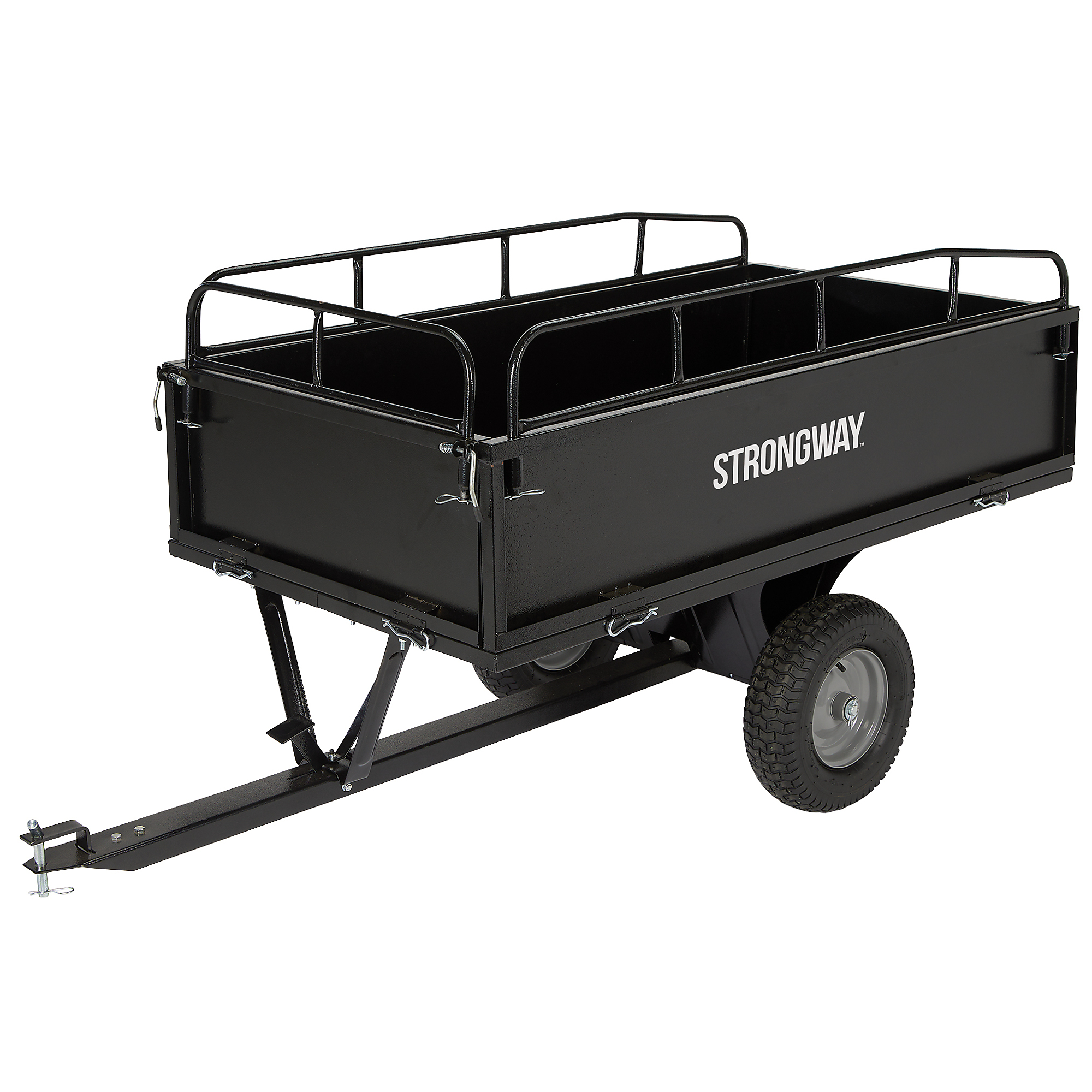 Strongway Steel ATV Dump Trailer, 1200-Lb. Load Capacity
