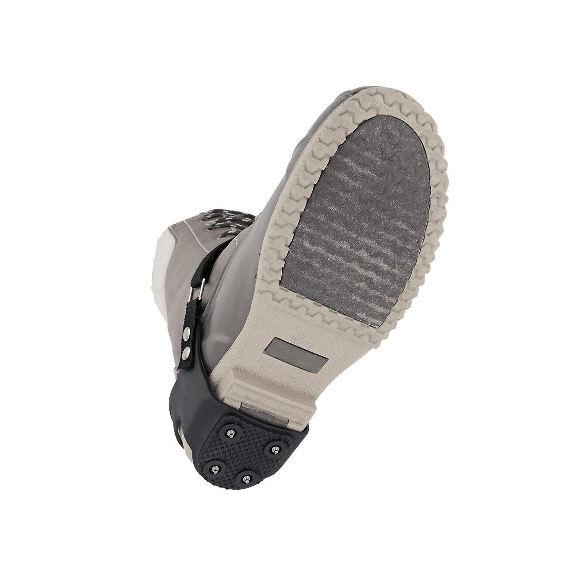 Global Glove Ice Gripster™, Anti-Slip Traction Cleats with Carbon Steel Studs - 1 Pair, Size M, Model# ITR3615-M