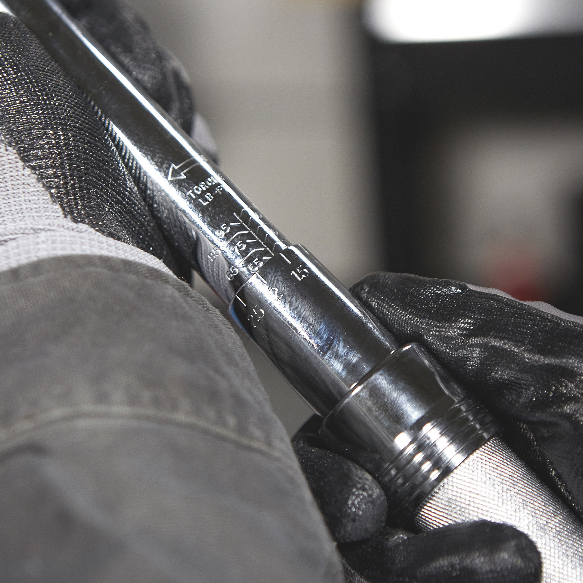 Klutch Flex Head Torque Wrench, 3/8in.Drive Northern Tool