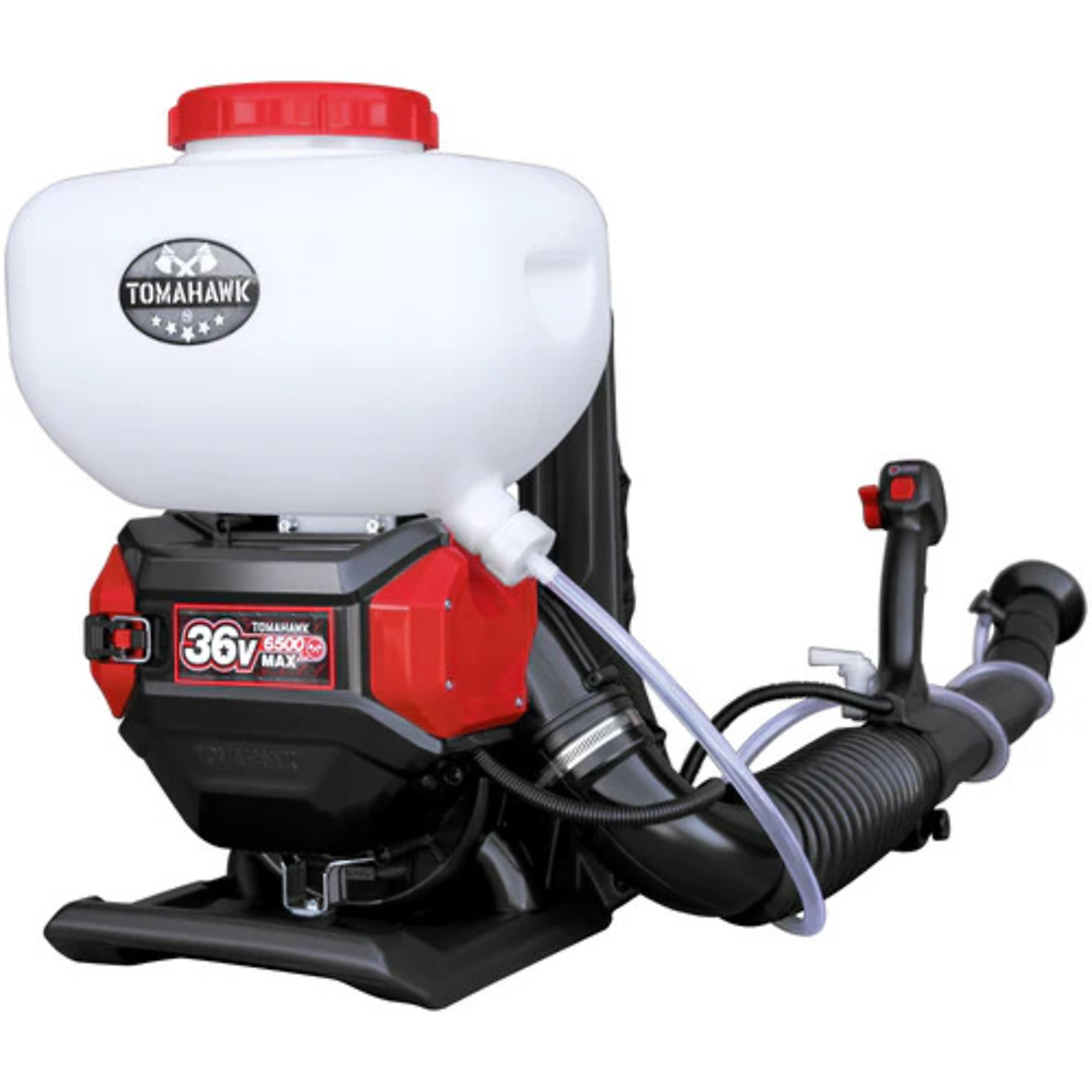 Tomahawk Backpack Battery Mosquito Fogger Sprayer - 4 Gal. Tank, 0.5 GPM Flow, 36V, 7.5Ah Battery, Model# eTMD14