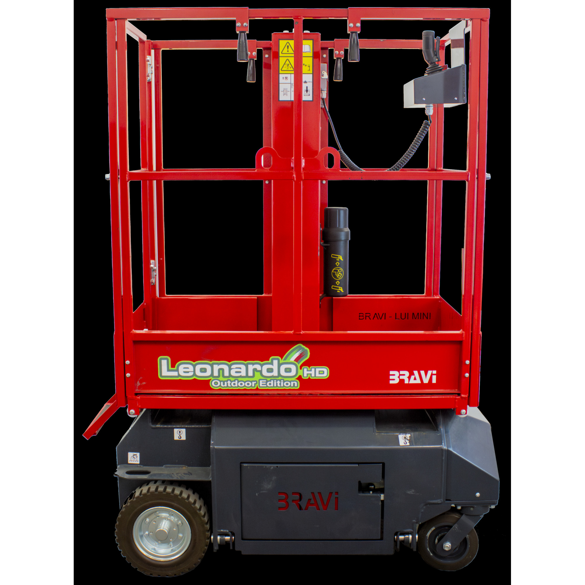 Bravi Leonardo, Leonardo HD Lift | Driveable, Capacity 397 lb, Working Height 192 ft, Platform Height 114 in, Model# 000.01427CF.00035