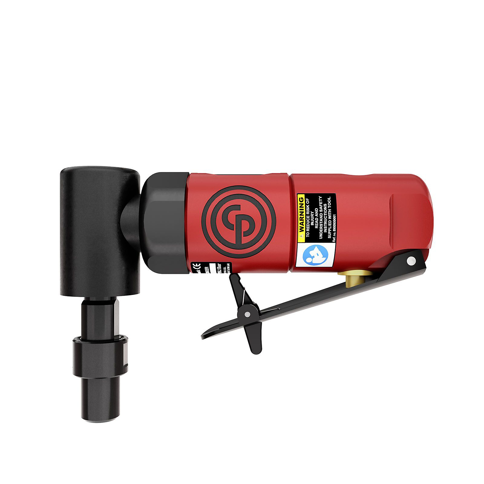 Chicago Pneumatic, 1/4in. MINI 90° ANGLE DIE GRINDER, Max. Speed 22500 rpm, Model# CP875