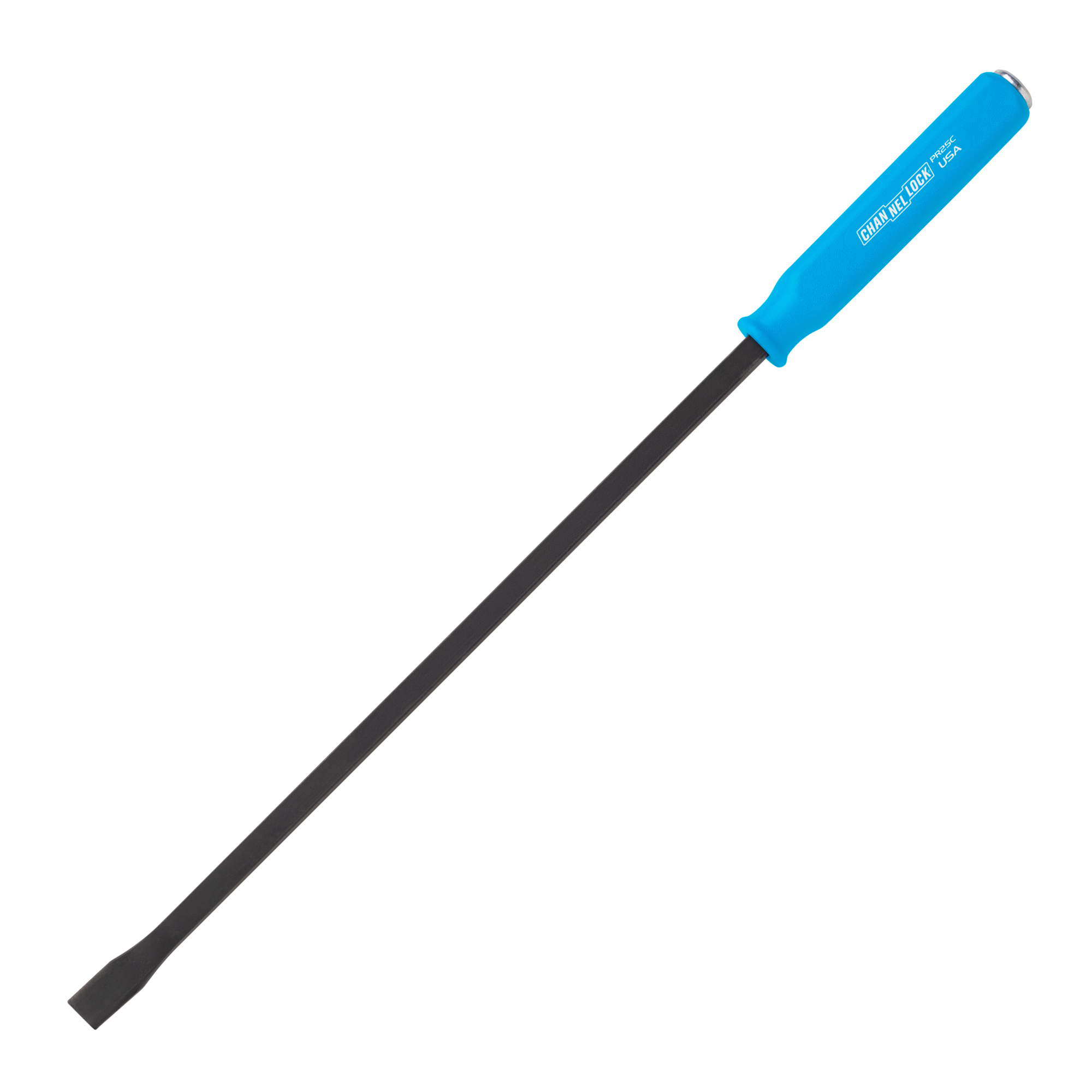 Channellock, 25in. Pry Bar, 3/4in. x 18in., Material Carbon Steel, Tool Length 25 in, Pieces (qty.) 1 Model# PR25C