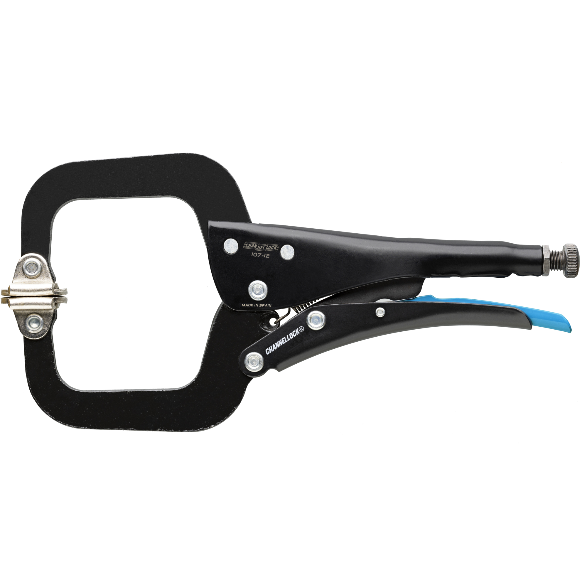 Channellock, 12in. C-Clamp Locking Pliers, Model# 107-12