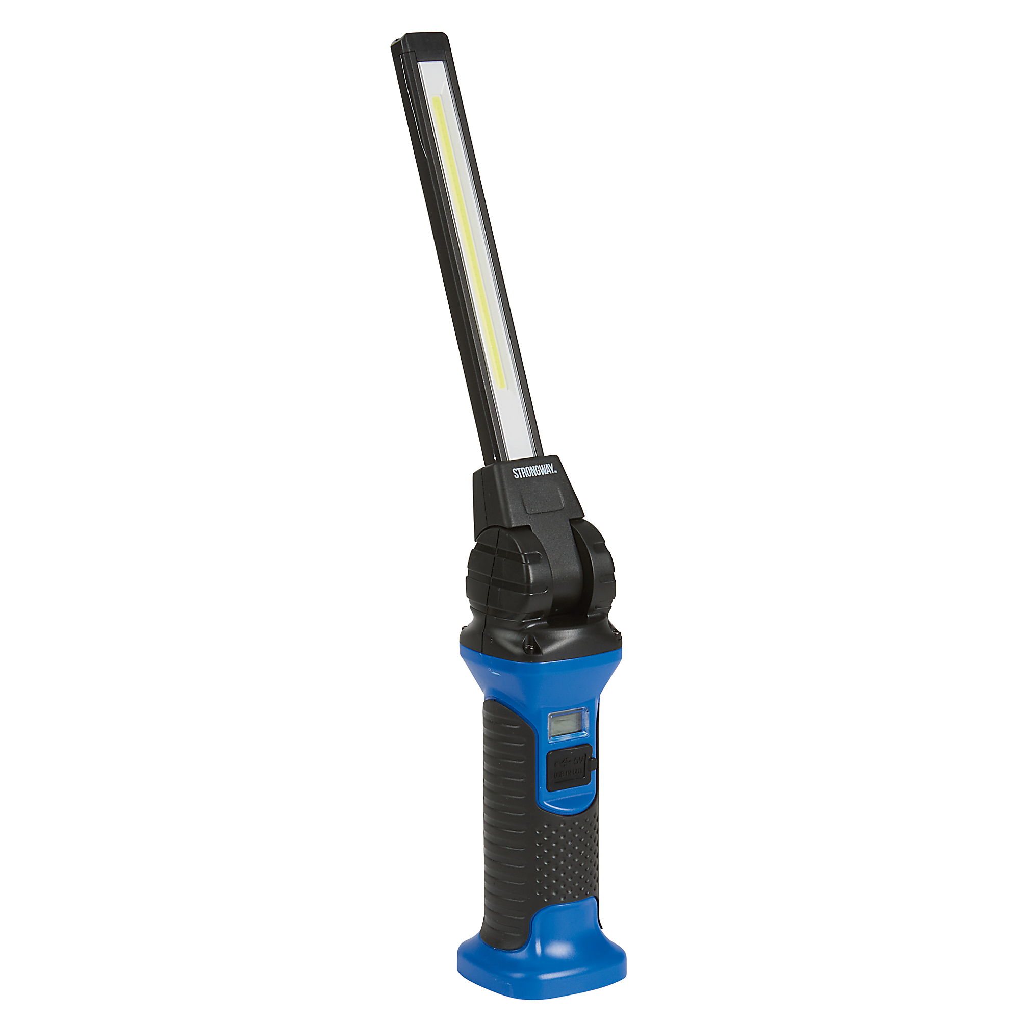 Strongway Rechargeable LED Rotating Folding Worklight with Power Bank, 1600 Lumens, 22 Watts